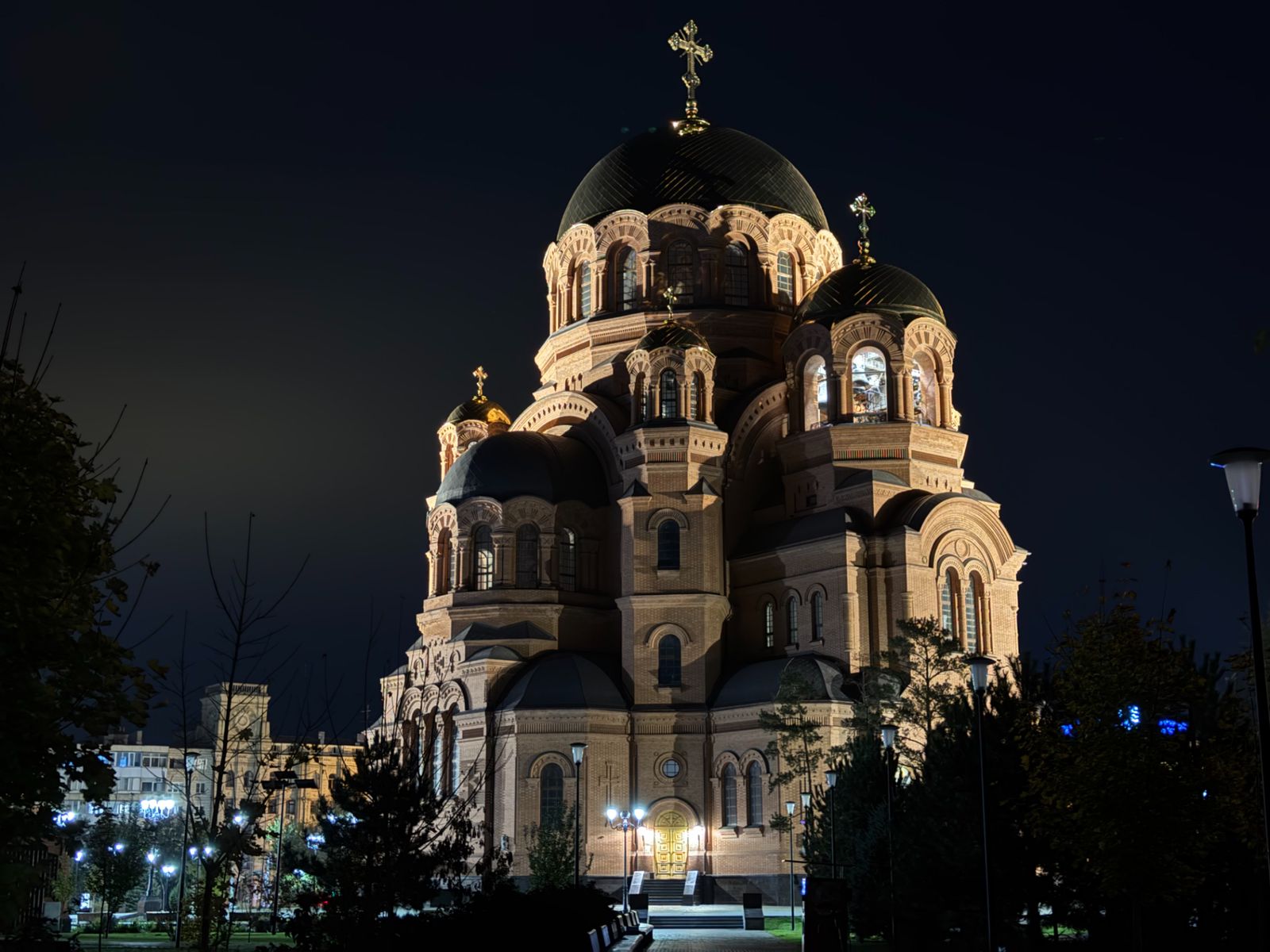 На экскурсии