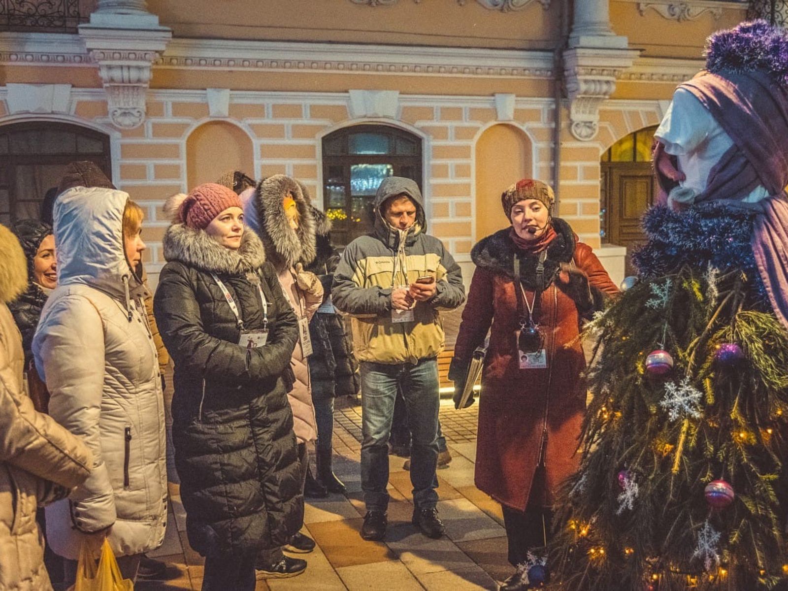 На экскурсии 