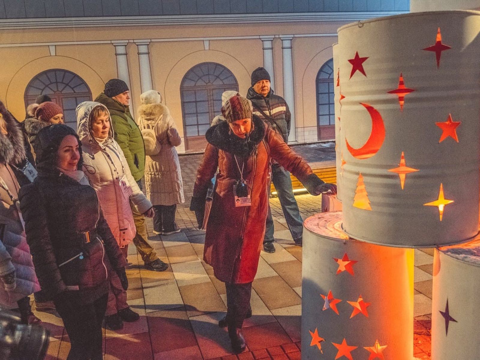 Гид рассказывает 