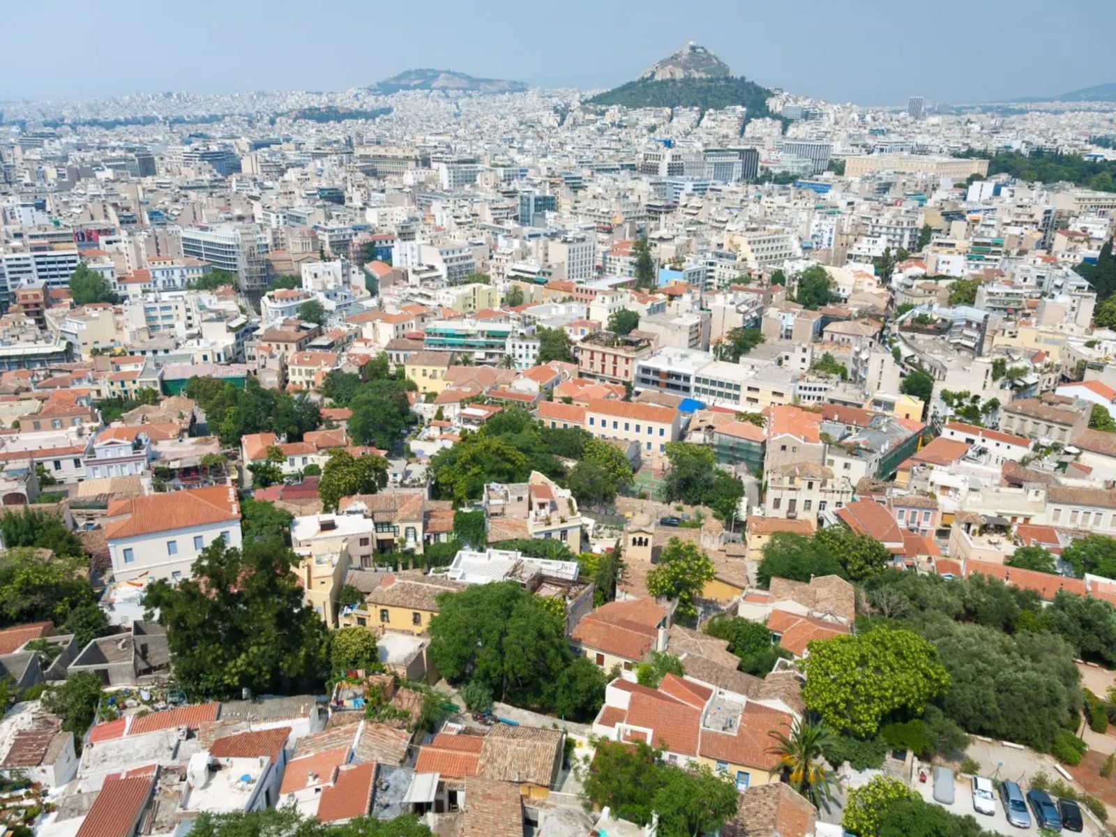 Панорама Афин