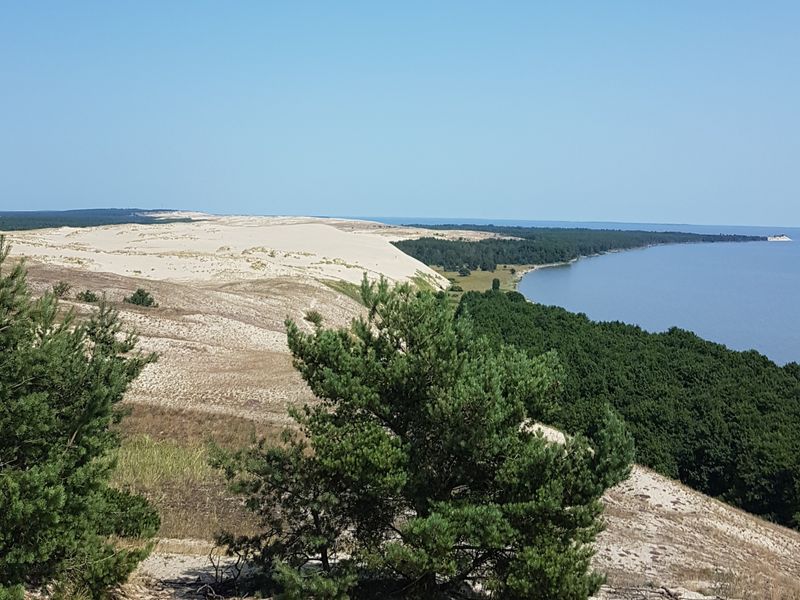 Вид на Куршскую косу