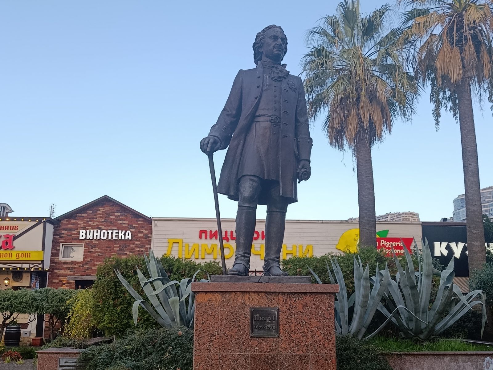 Памятник Петру I