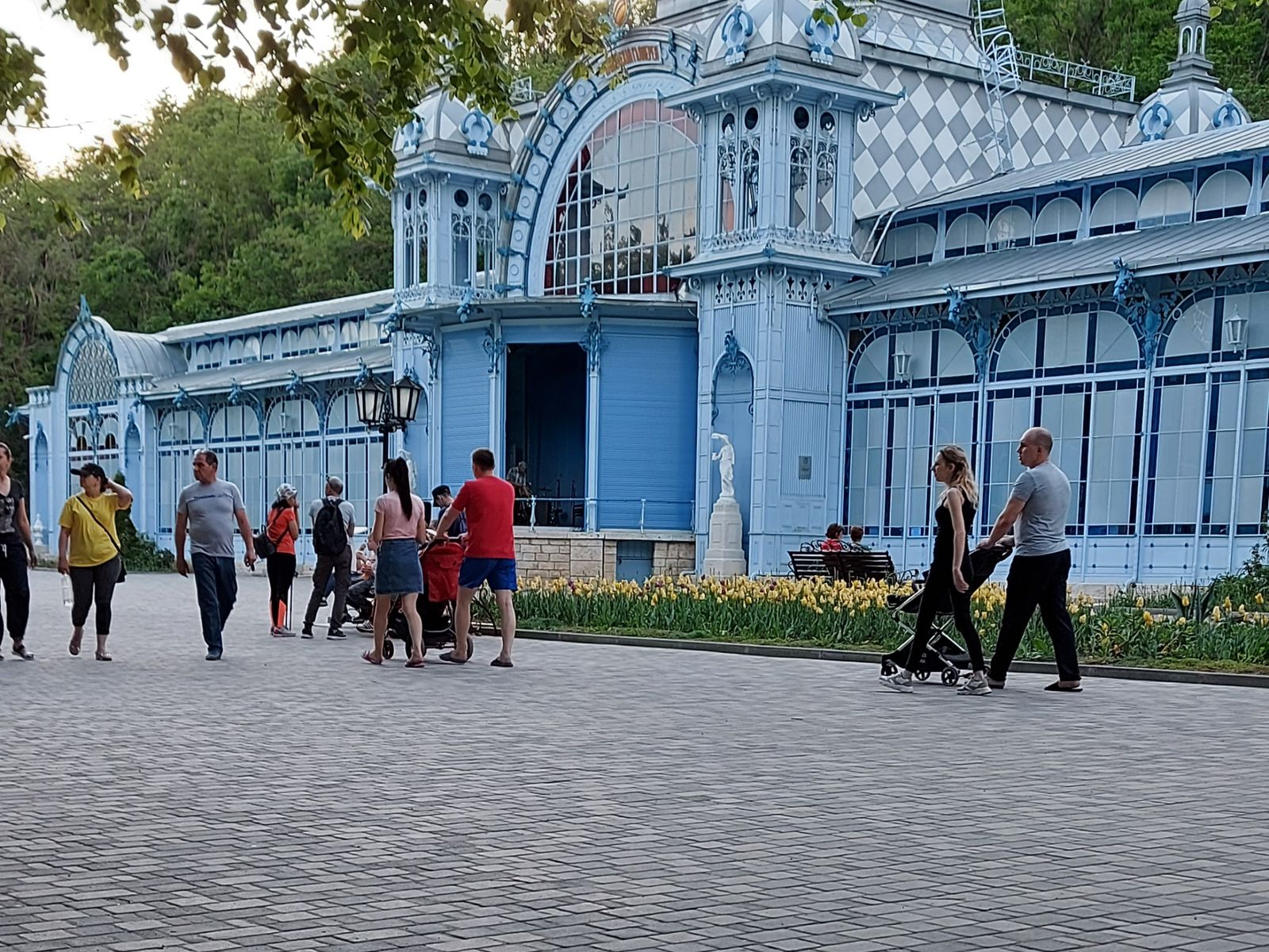 На экскурсии