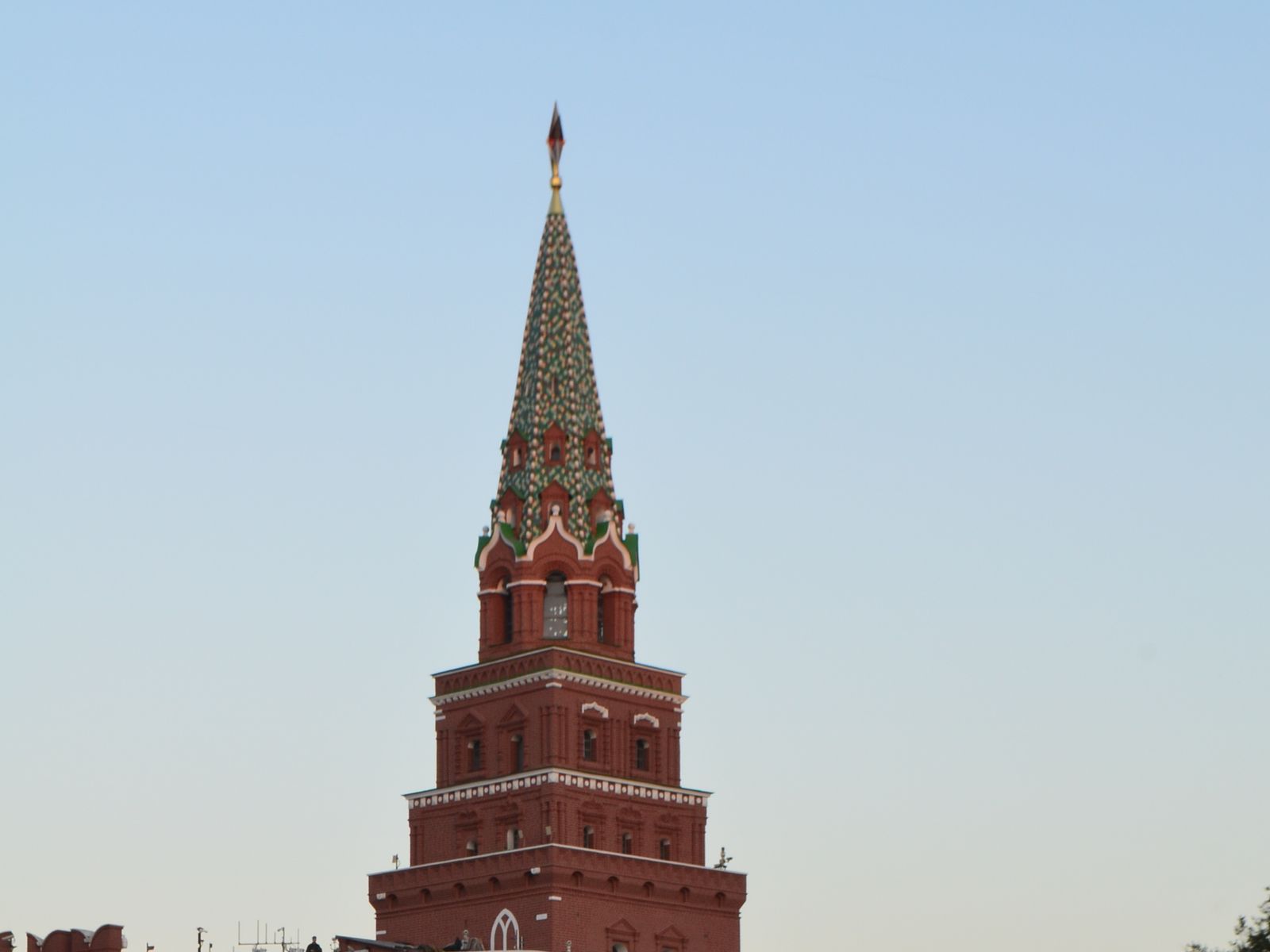 Боровицкая башня Московского кремля