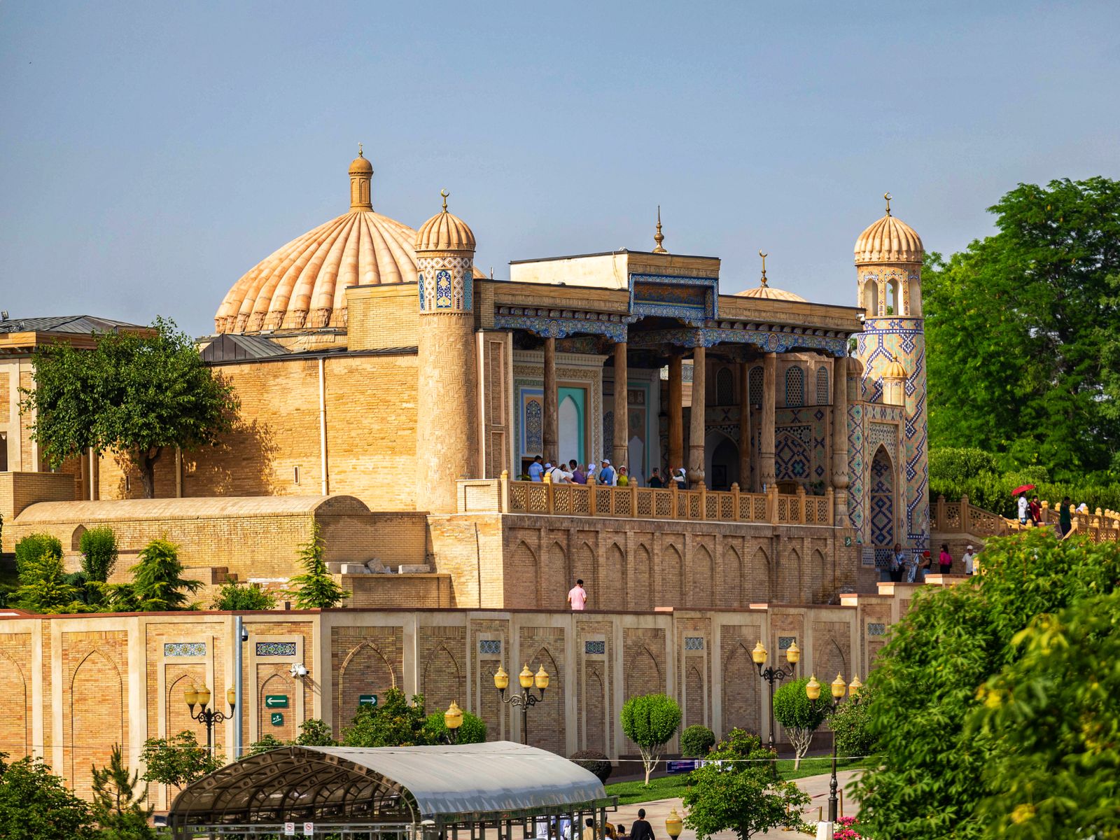 На экскурсии