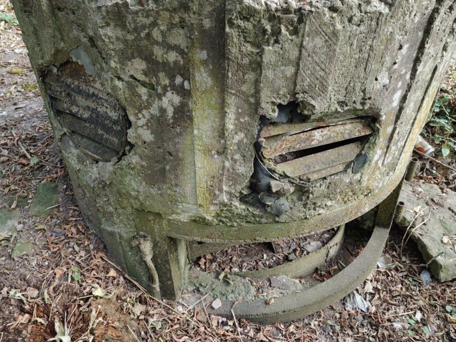 Вентиляционная шахта бункера Осоавиахима