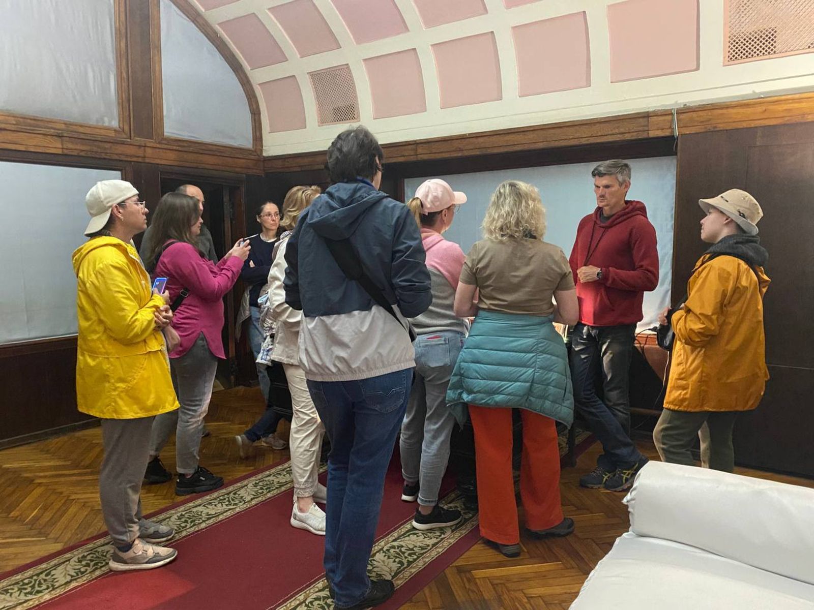 На экскурсии