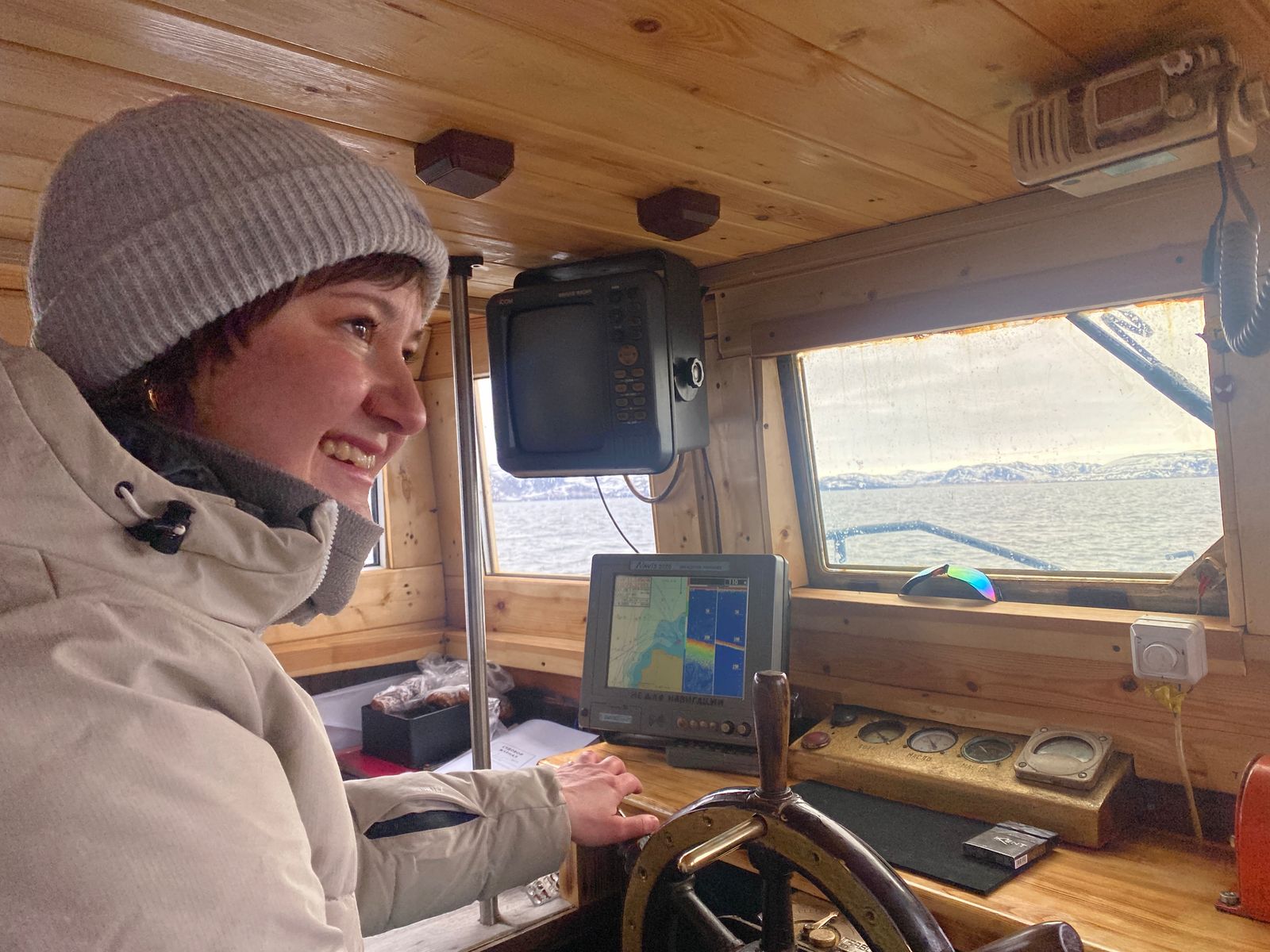 За штурвалом