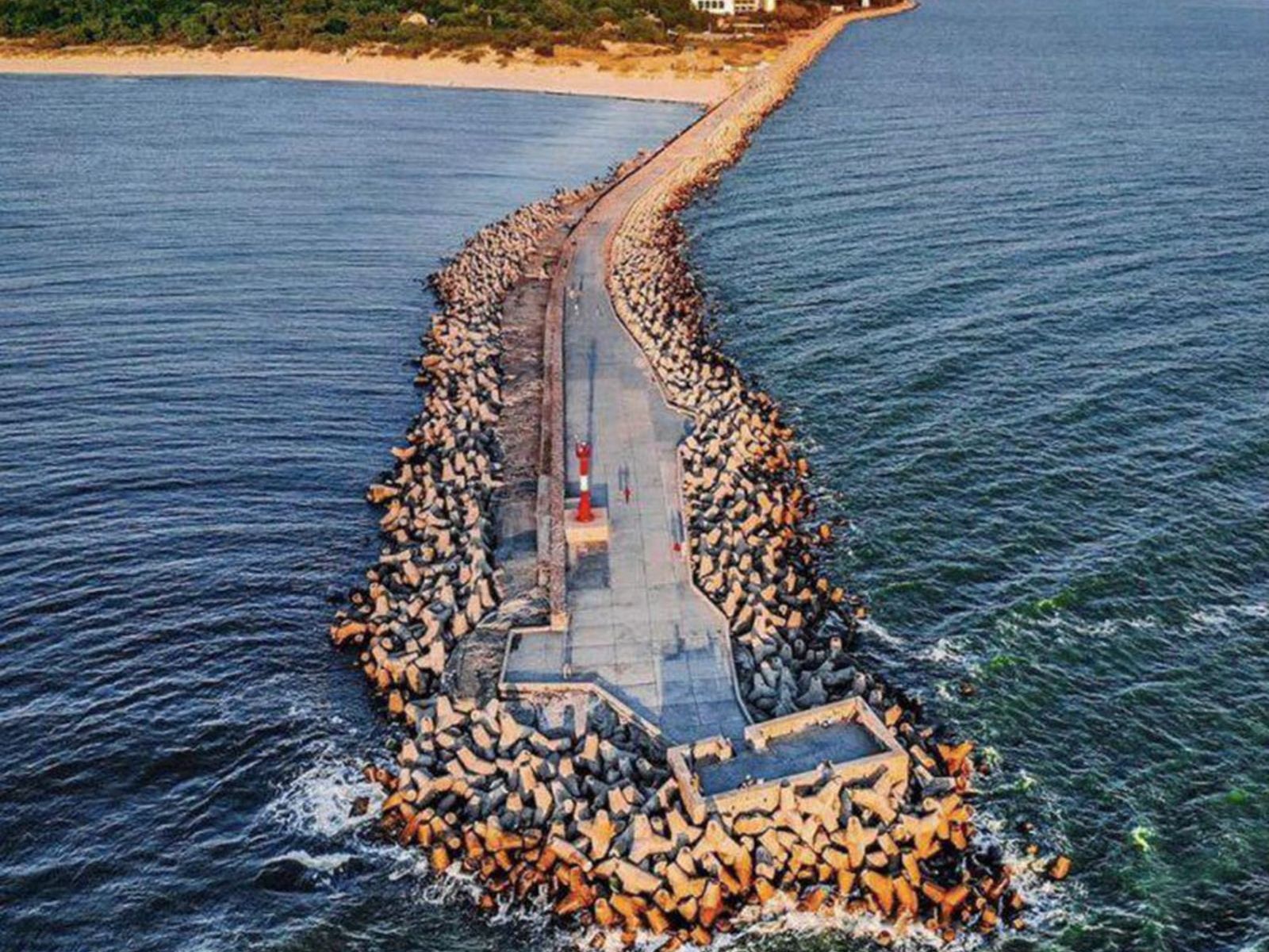 Северный мол. Балтийск 