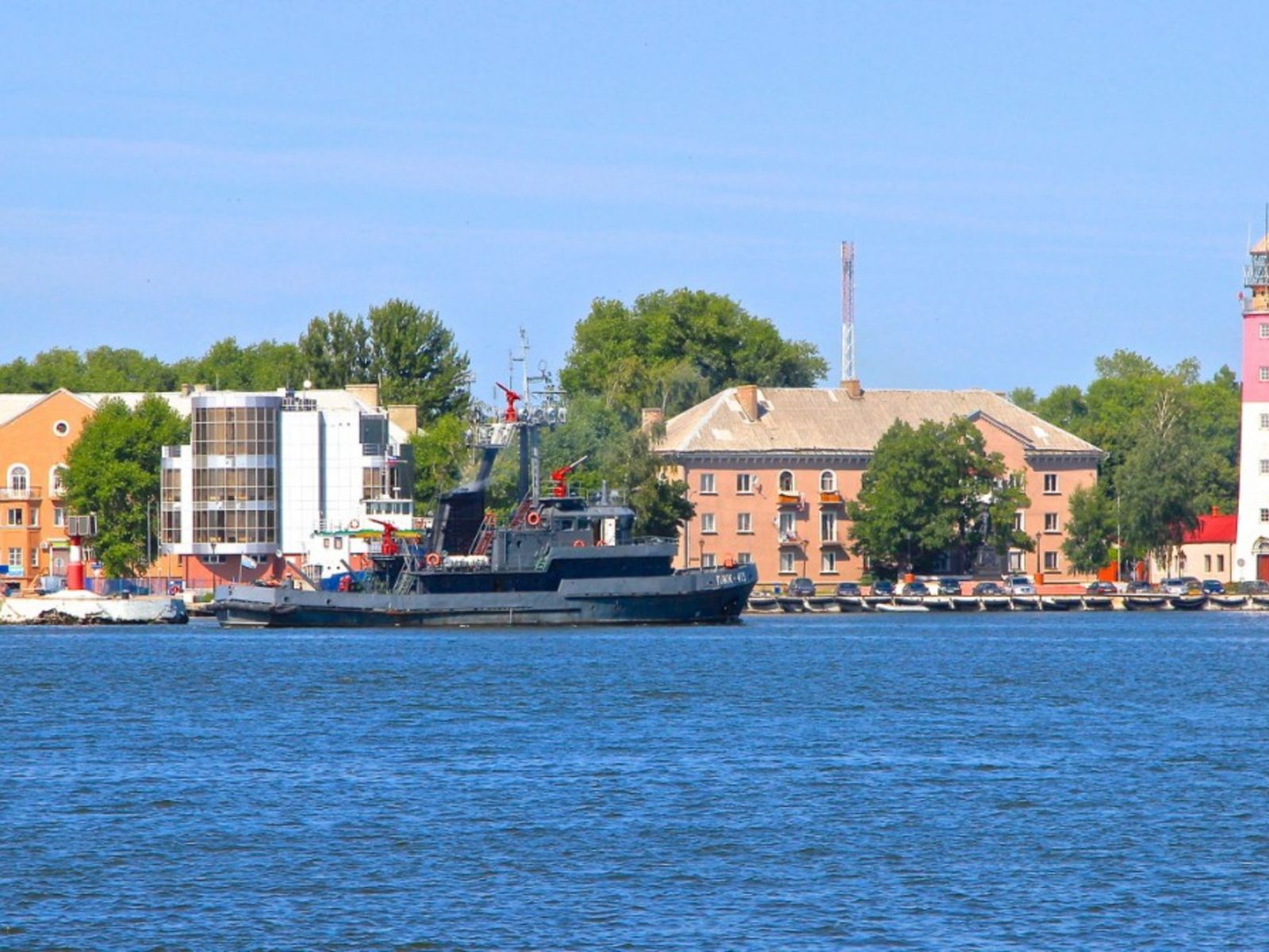 Морской бульвар. Вид с воды 