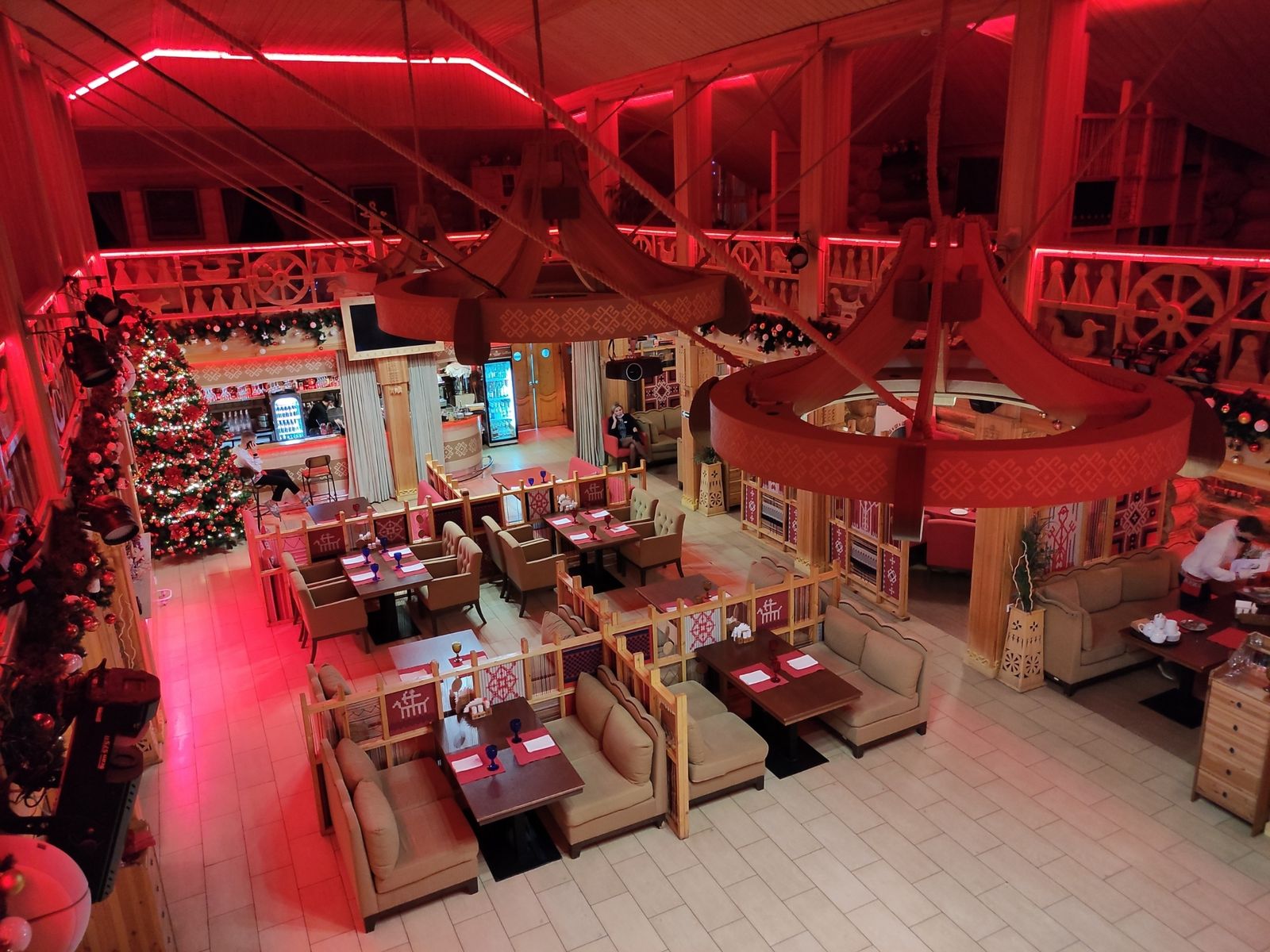 Ресторан национального музейно-этнографического комплекса в Саранске 