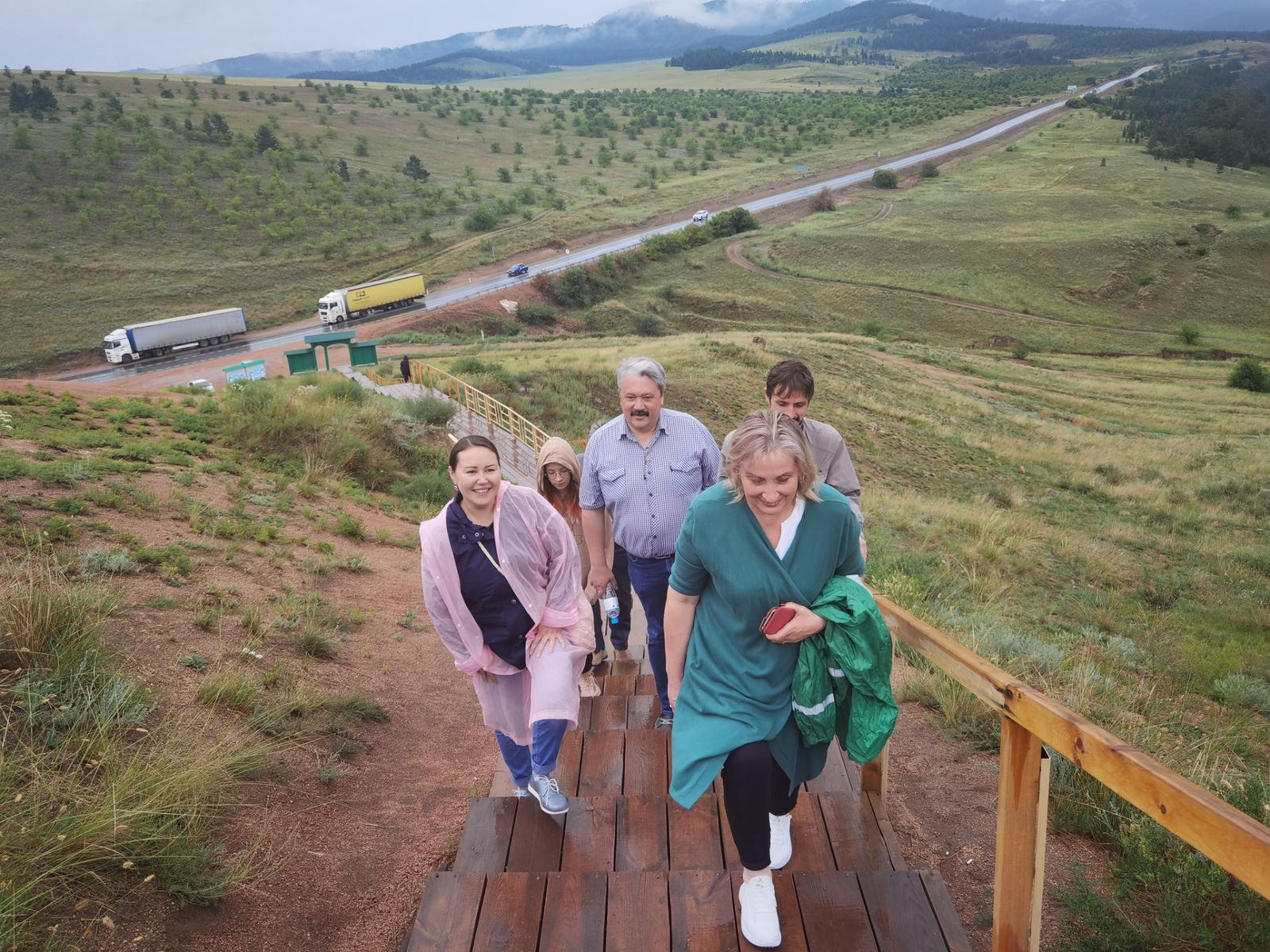 Подъем на гору Спящий лев