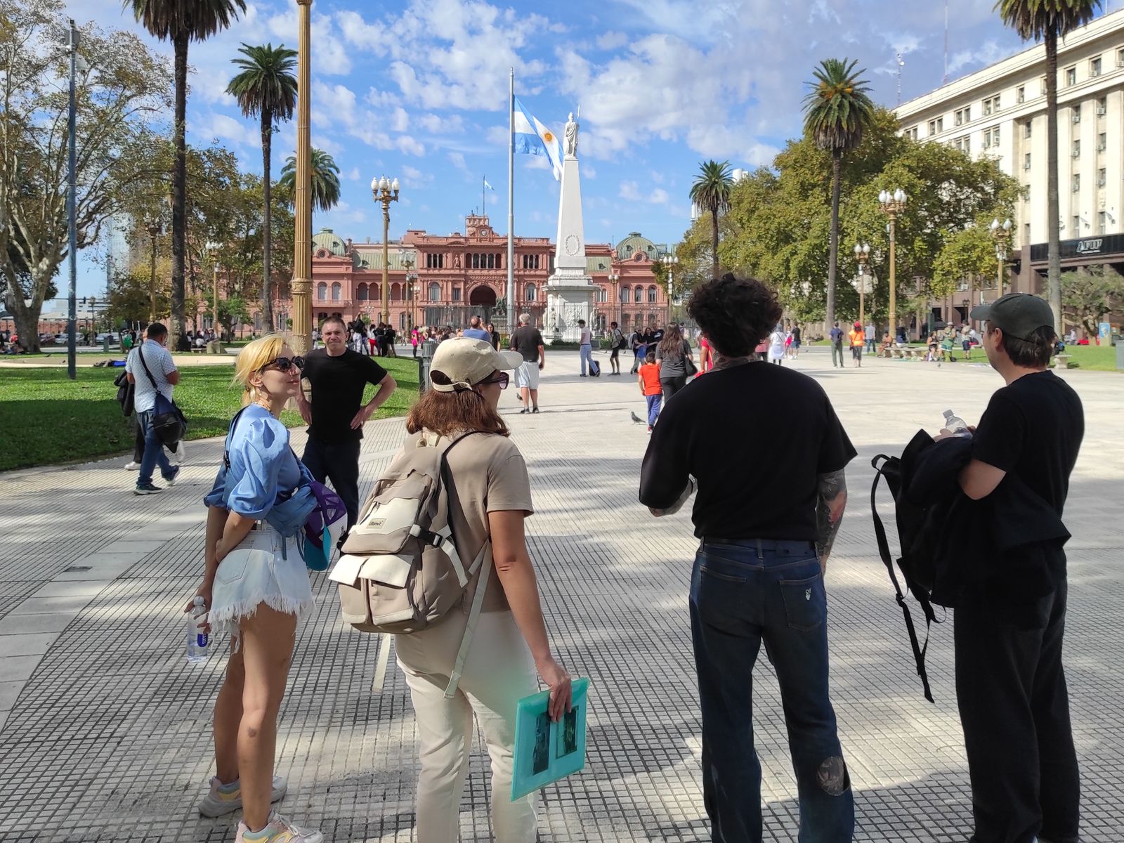 Площадь Мая и Розовый дворец