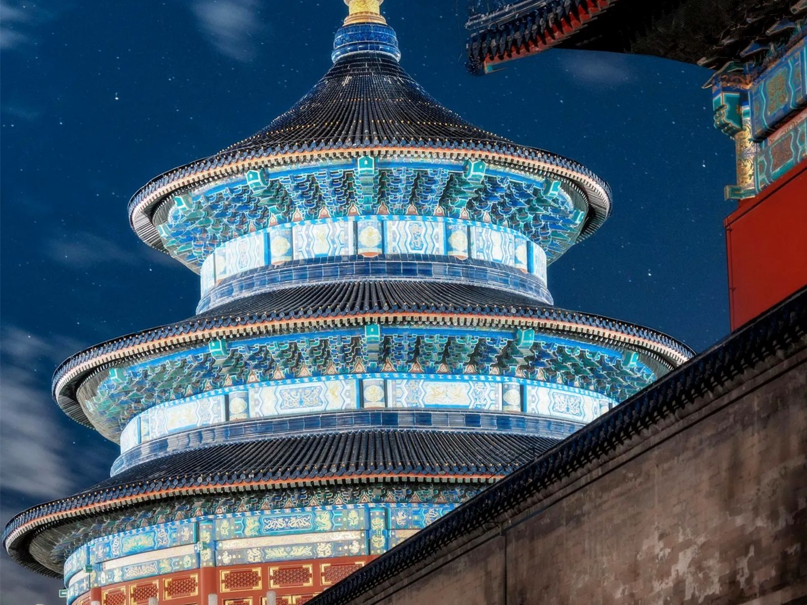 Храм Неба вечером