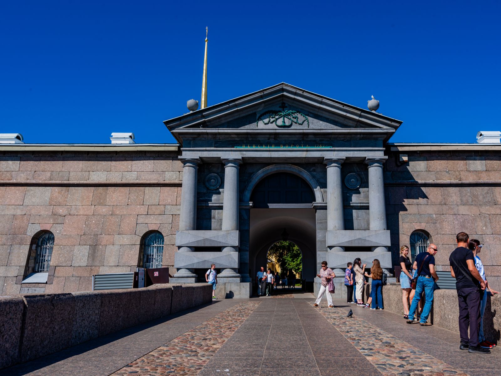 На экскурсии