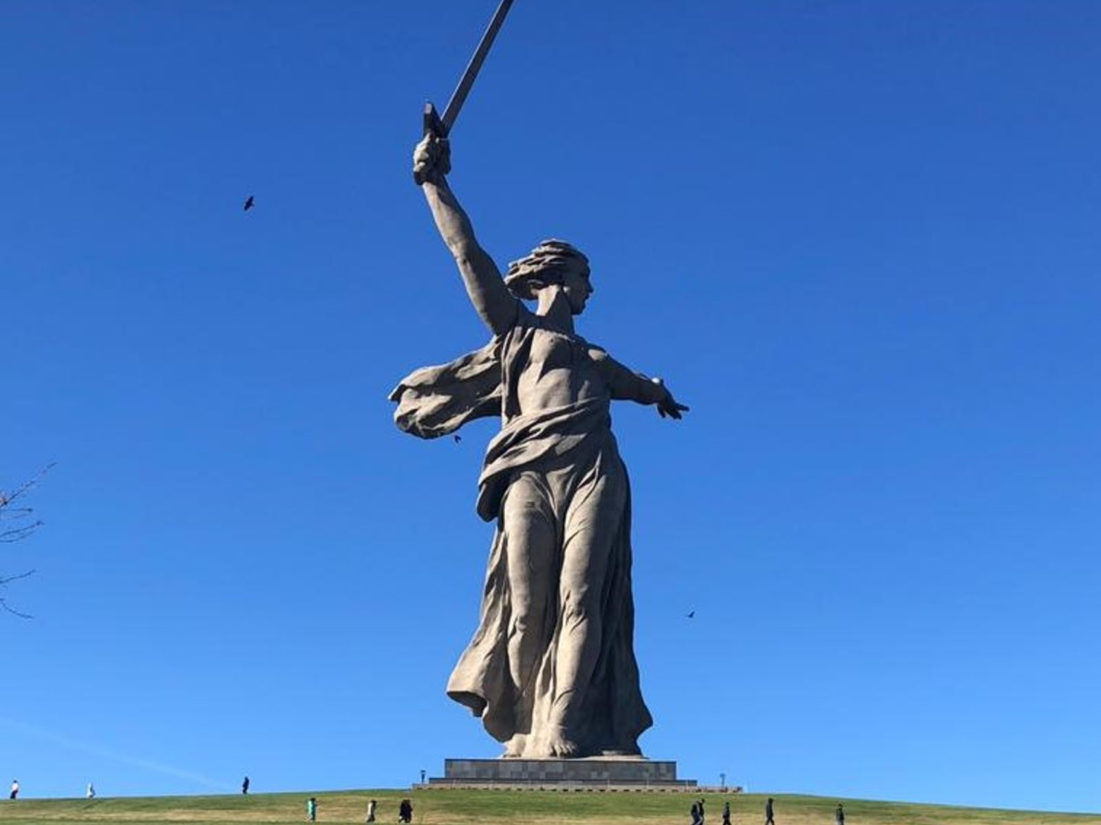 Мамаев курган. Родина-мать зовет!