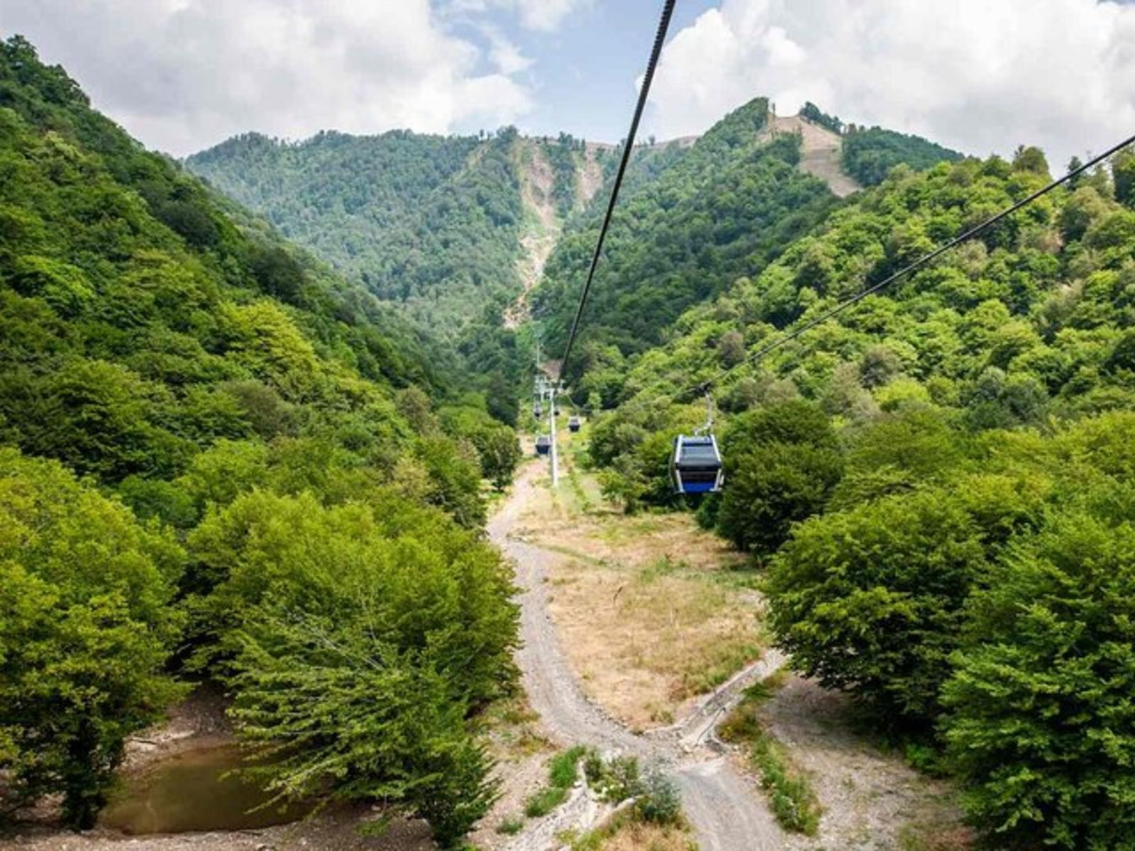 Канатная дорога Туфандага открывает захватывающие горные виды