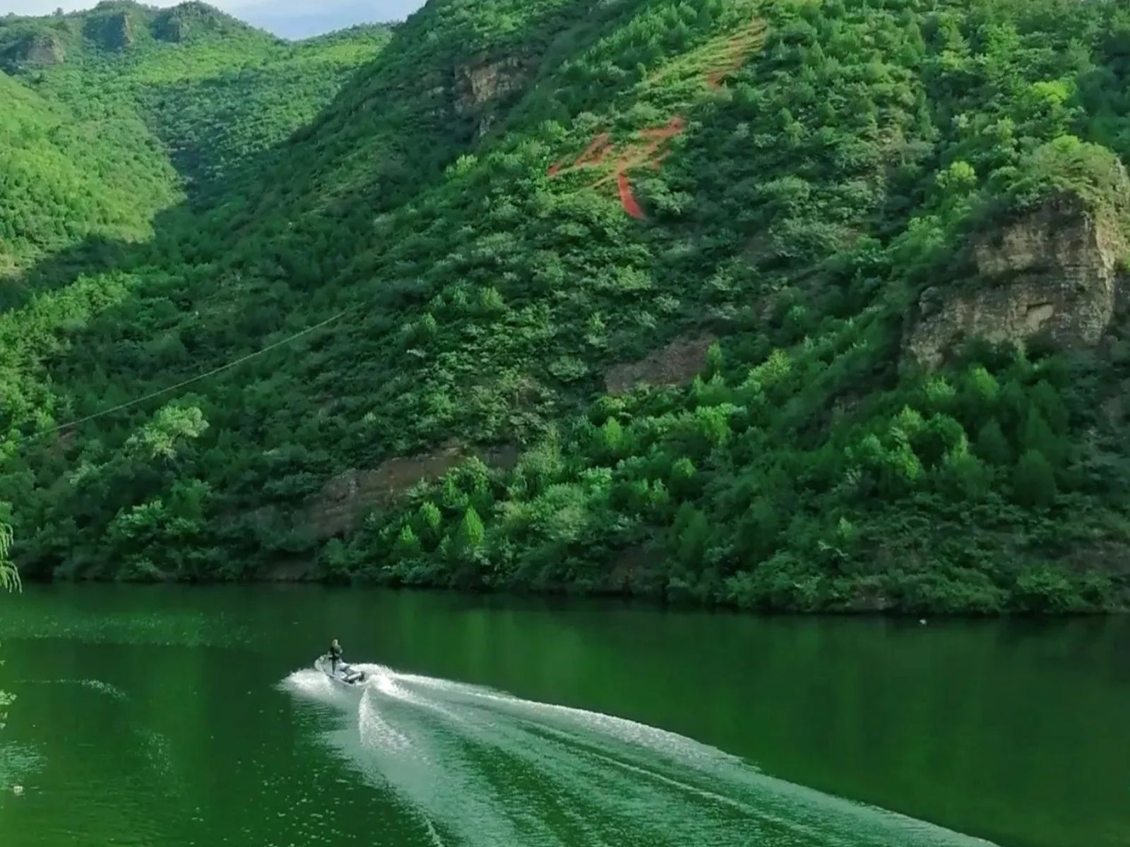 Пейзаж ущелья Лунцинся