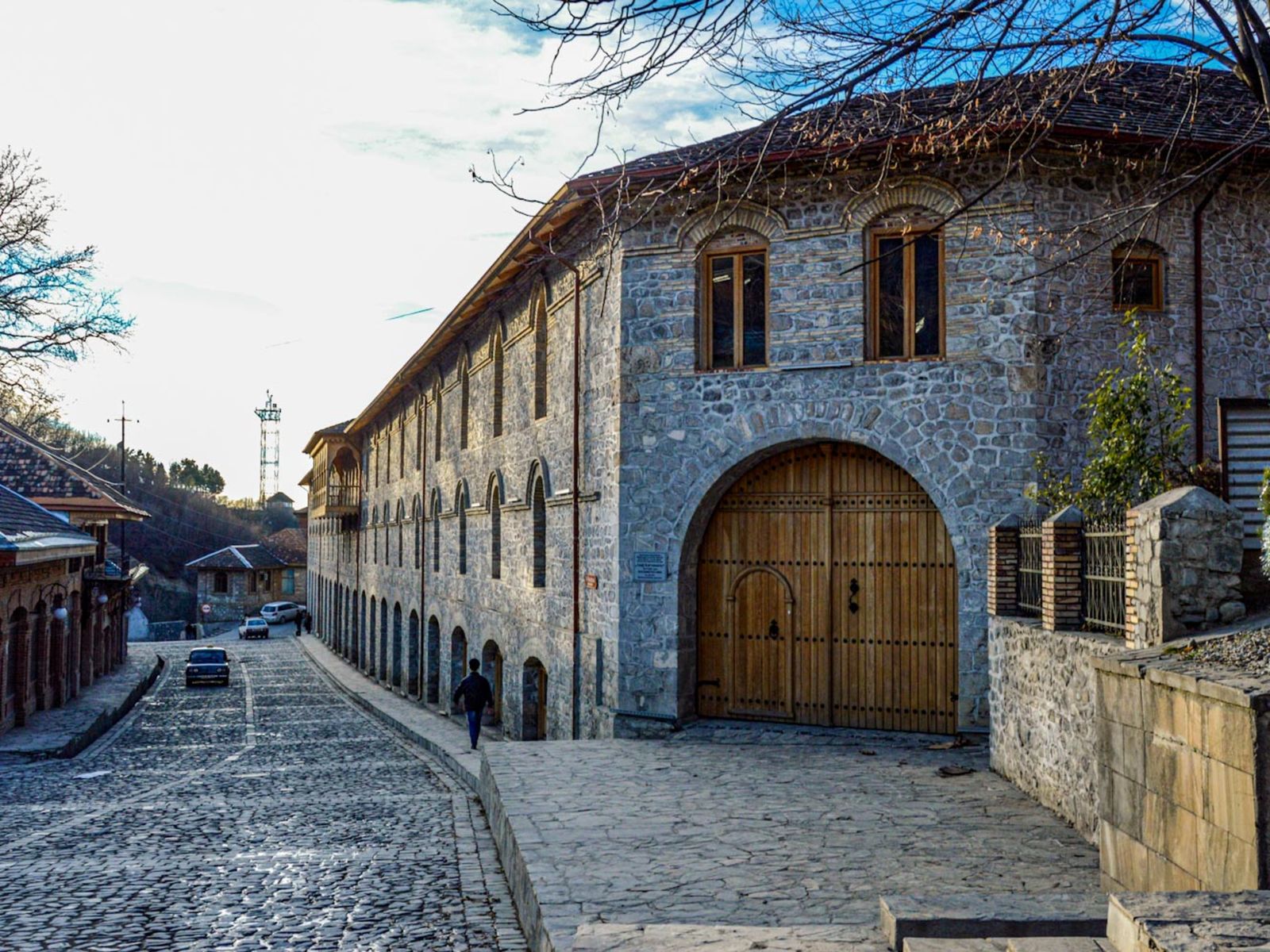 Аутентичные каменные дорожки Старого города