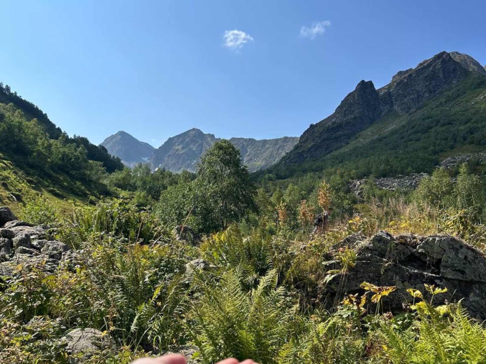 Маршрут к Баритовому водопаду
