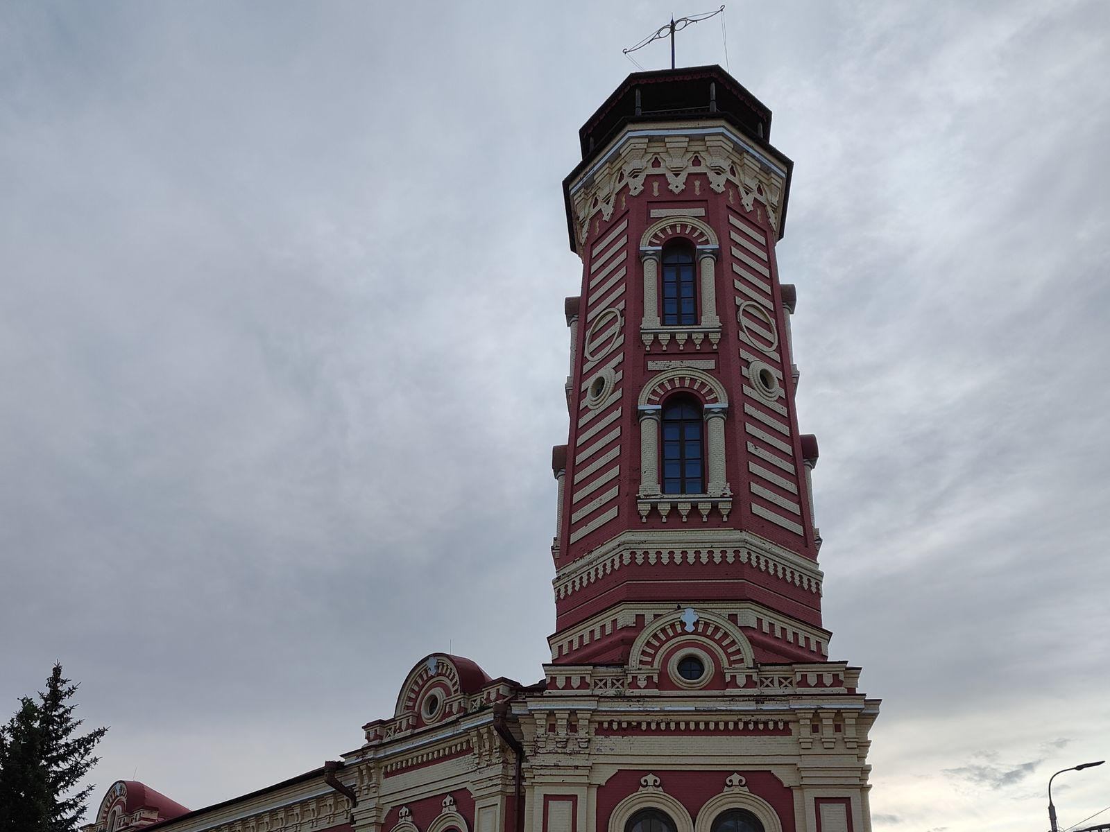 Каланча первого здания царицынской пожарной команды