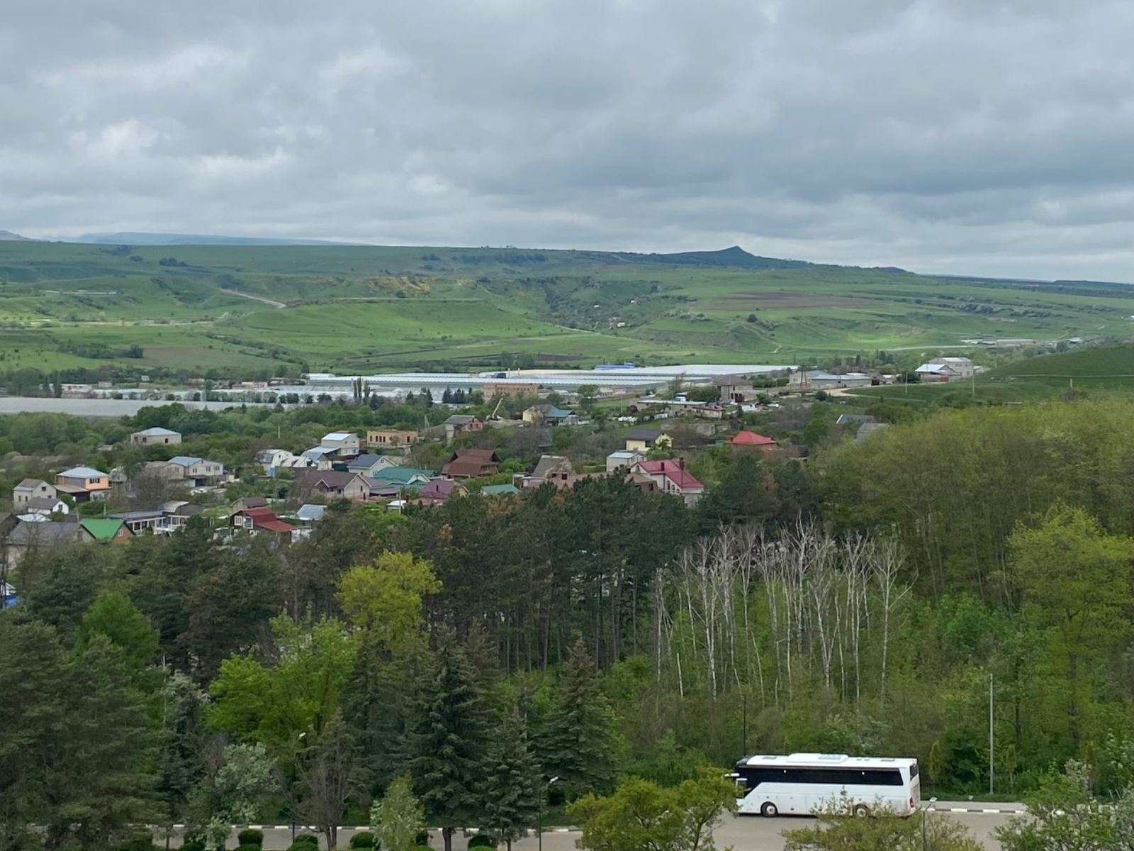 Вид с горы Кольцо