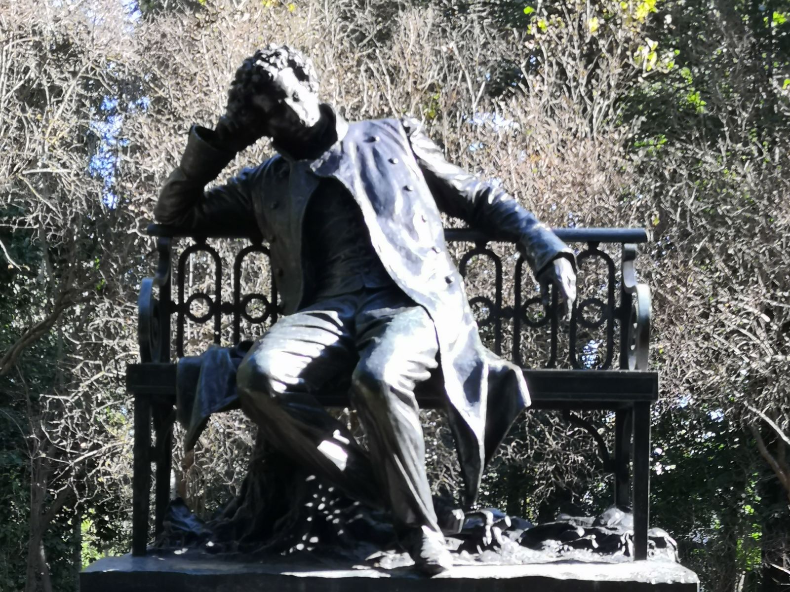 Памятник А.С. Пушкину в Царском Селе