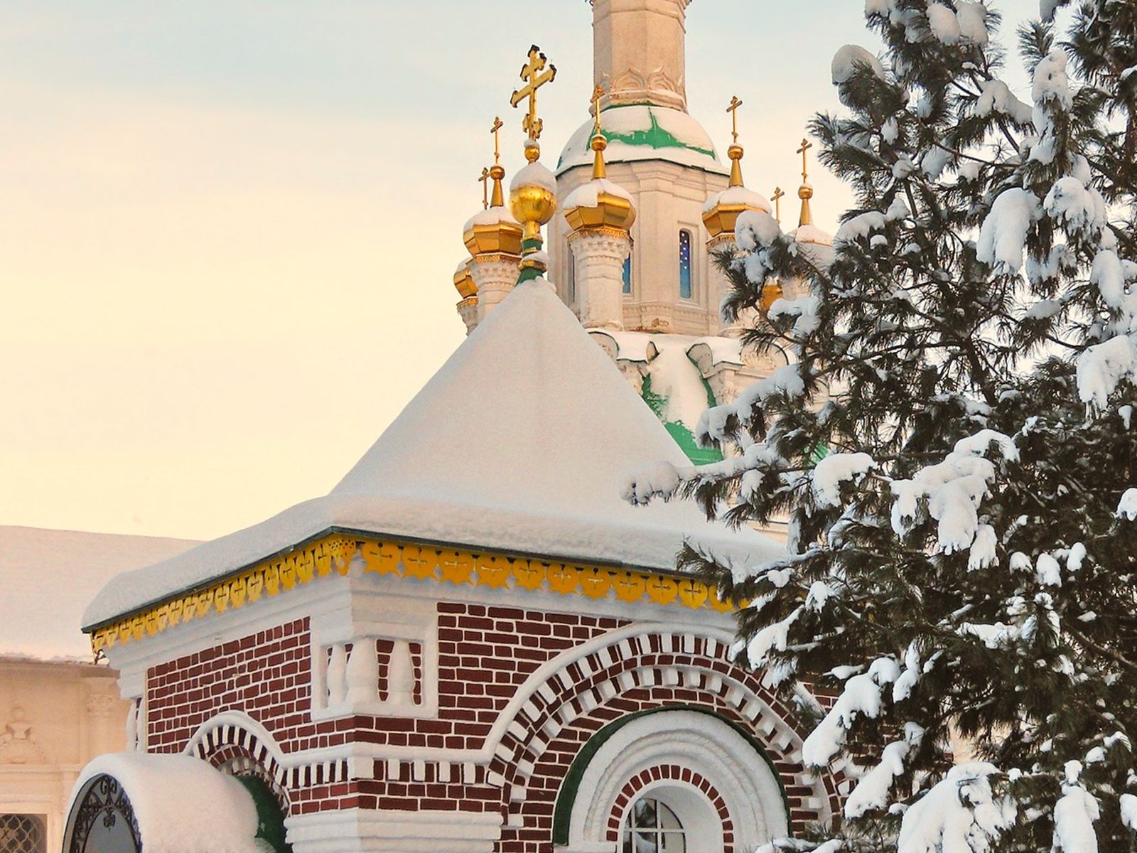Часовня в память убиенных монахов