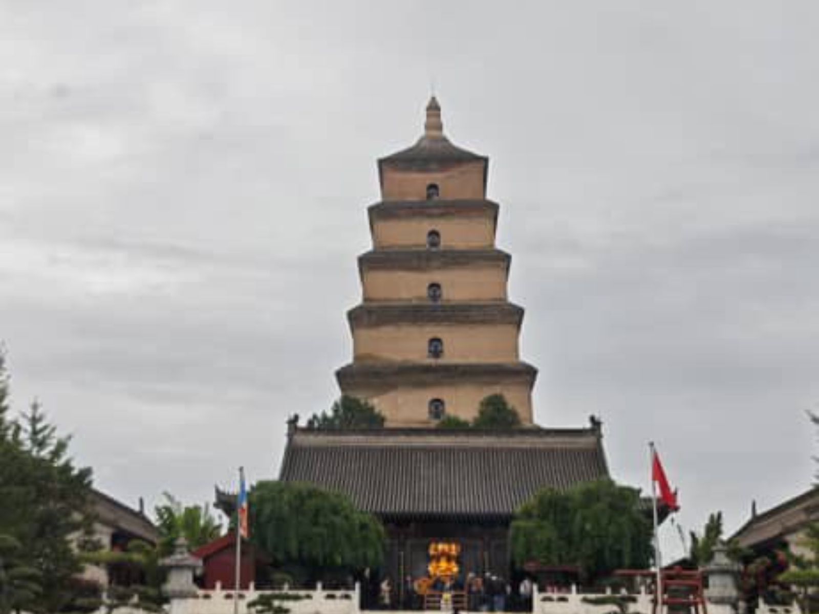 Пагода в монастыре