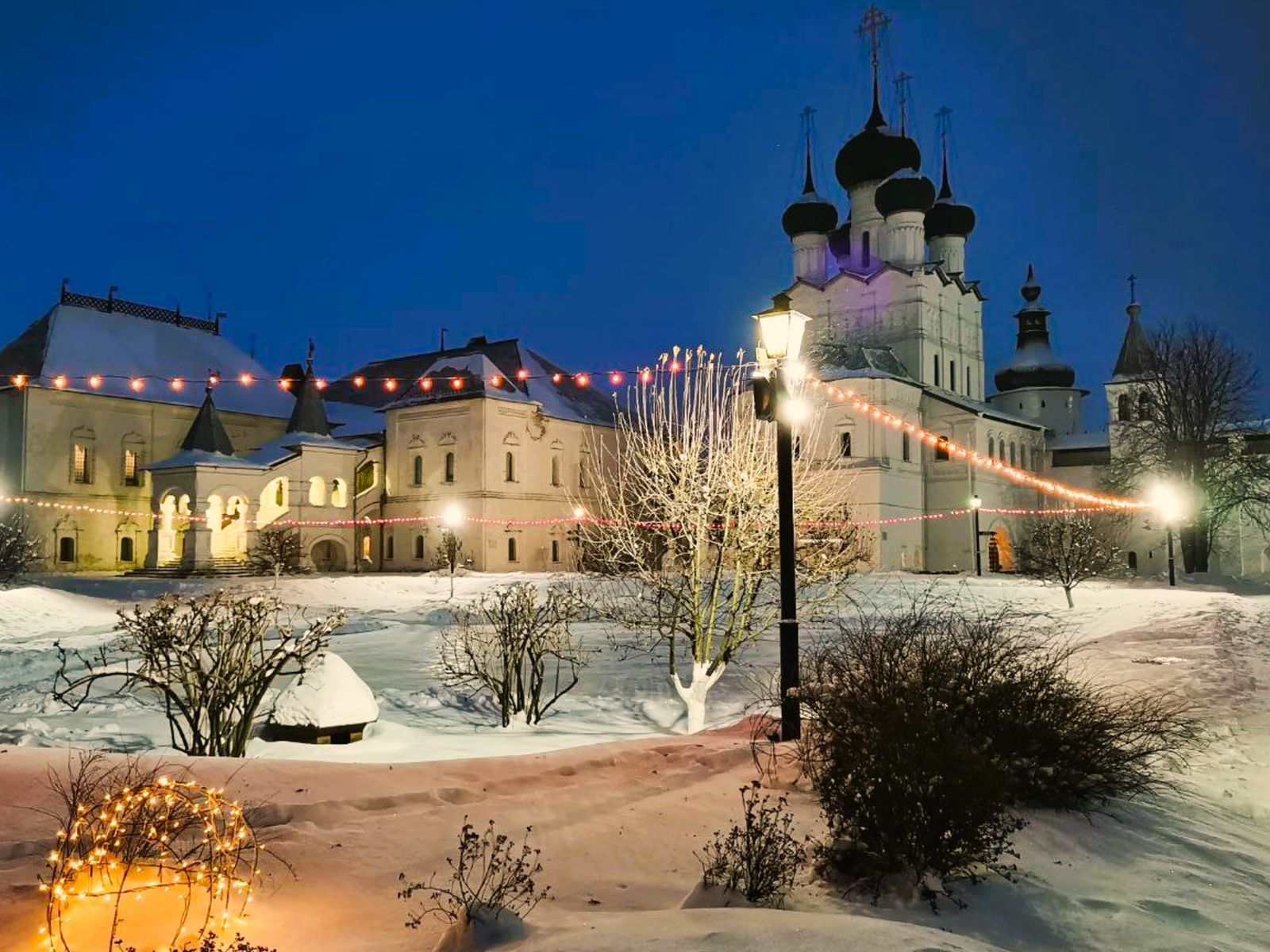 Рождественский вечер в Ростовском кремле