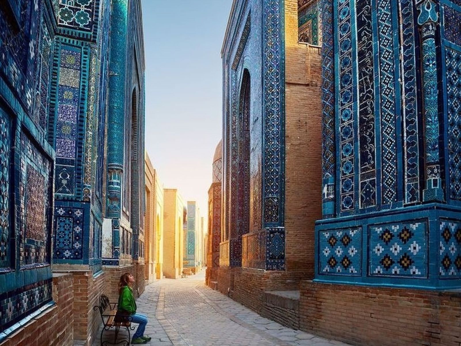 На экскурсии