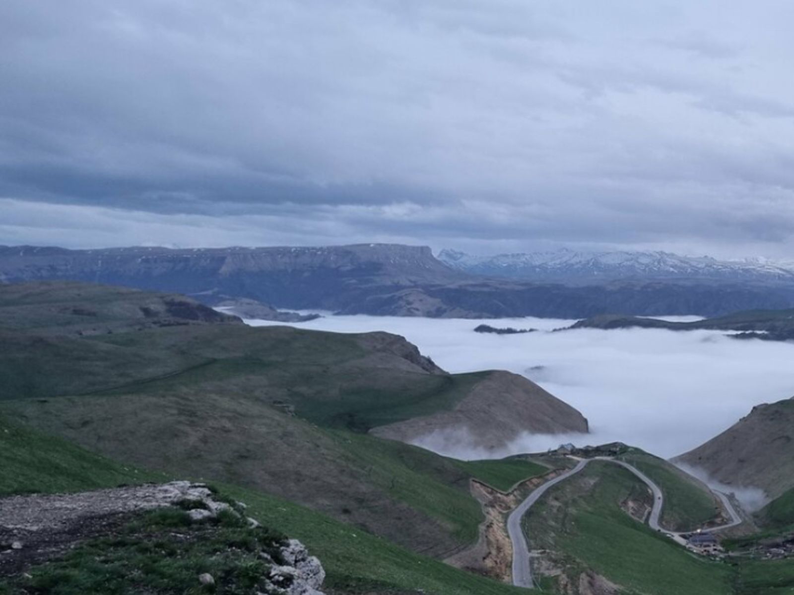 Вид с плато Шаджатмаз