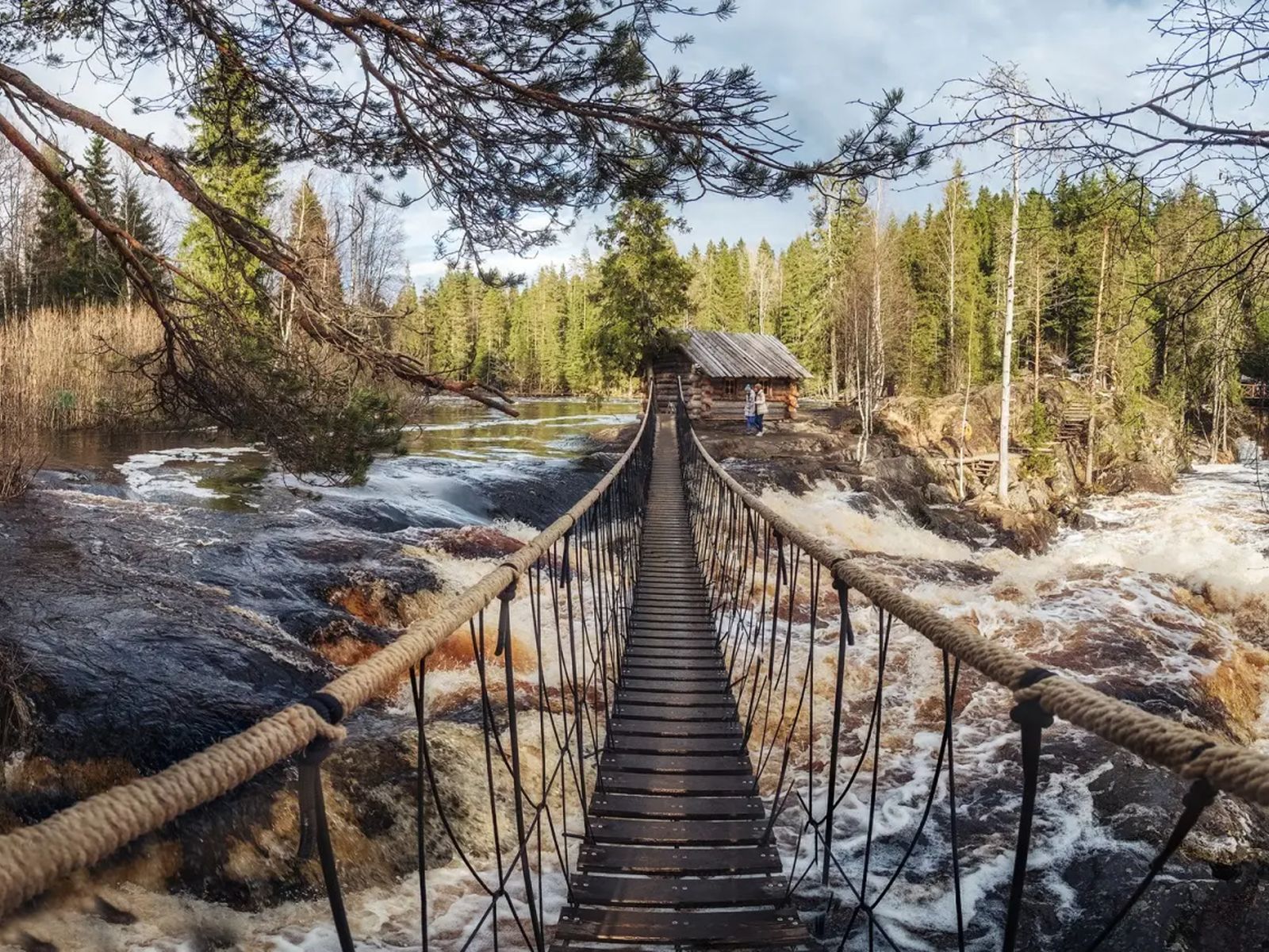 Водопады Ахинкоски