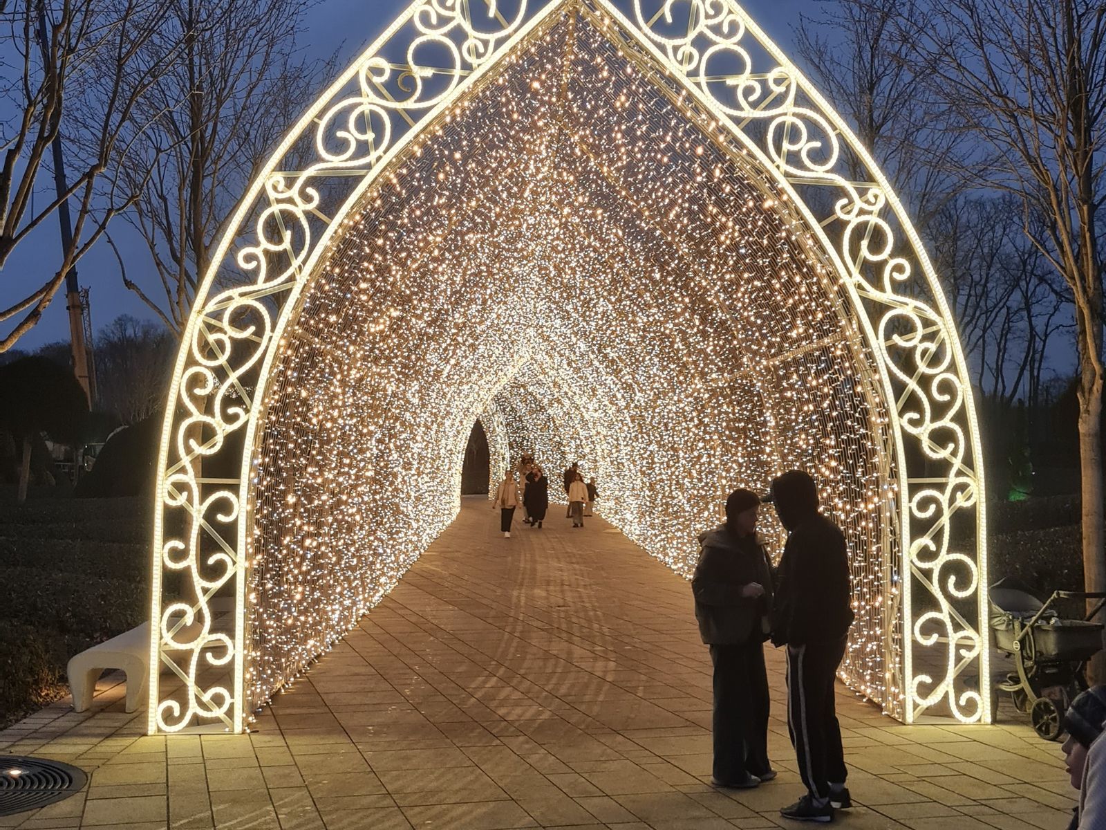 Новый год в "Парке облаков" парка "Краснодар"