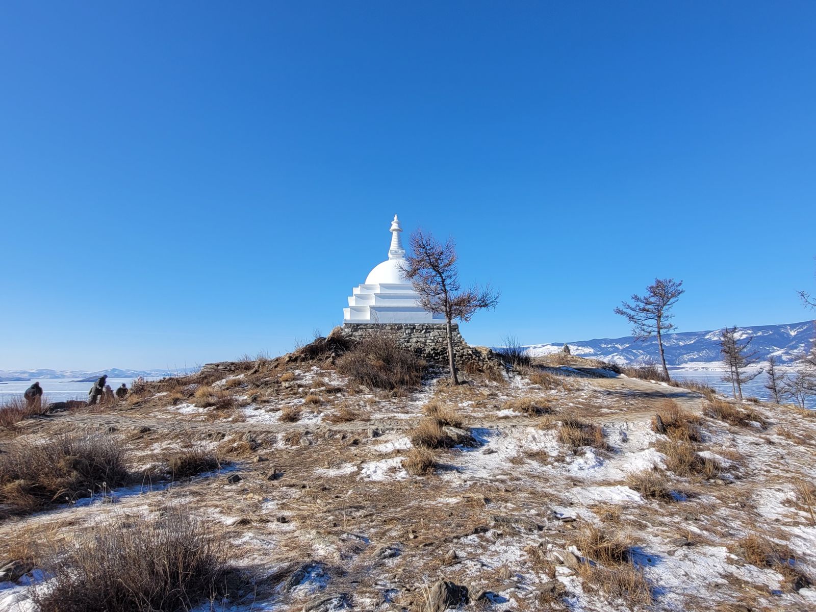 Остров Огой, ступа Просветления