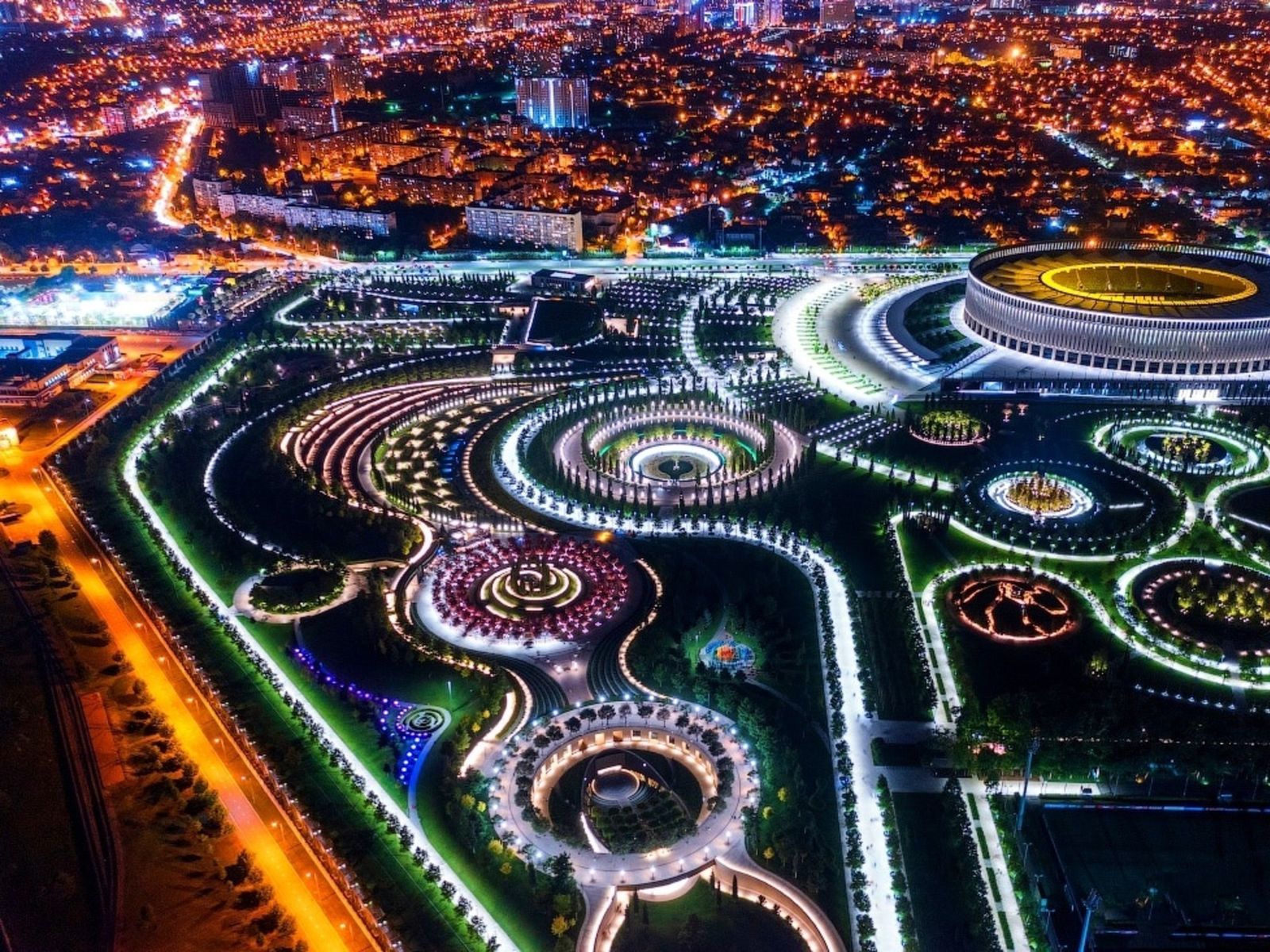 Панорама парка