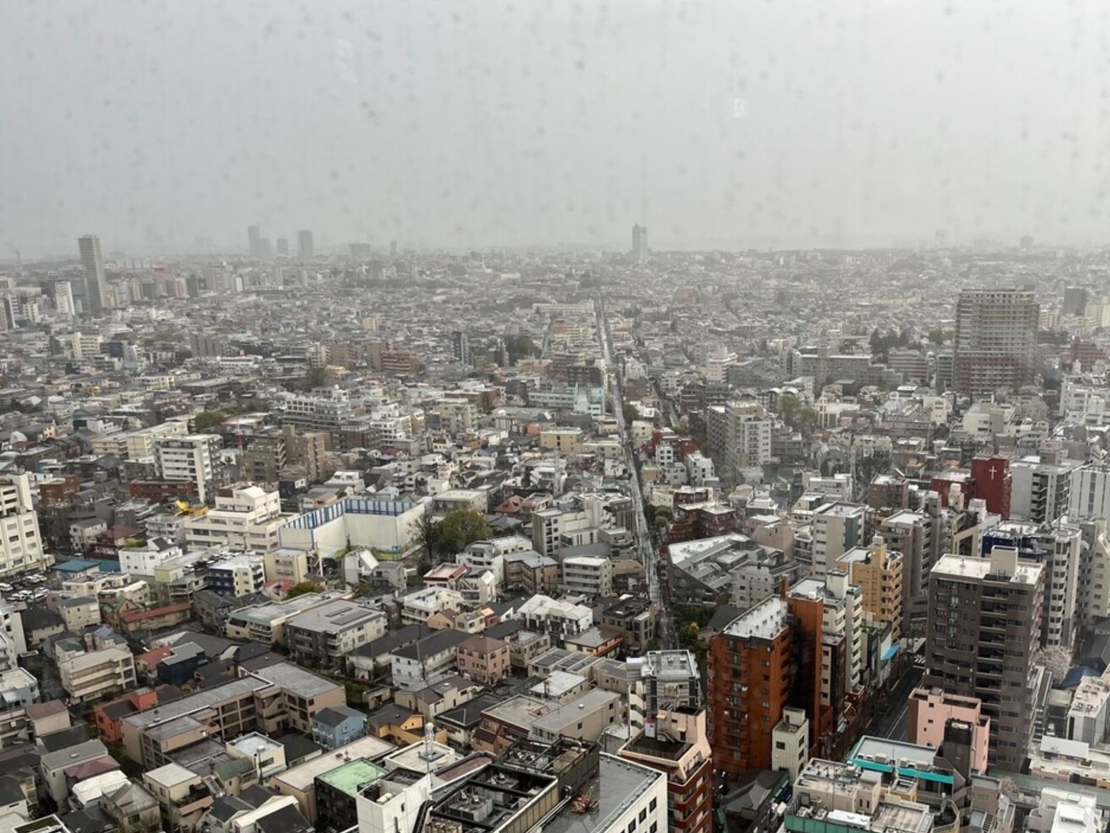 Вид на Западный Токио