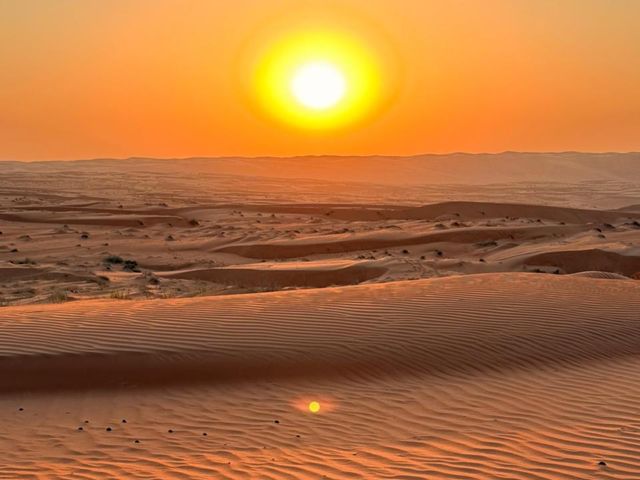 Экскурсия в пустыню Вахиба и купание в водах Вади Бани Халид