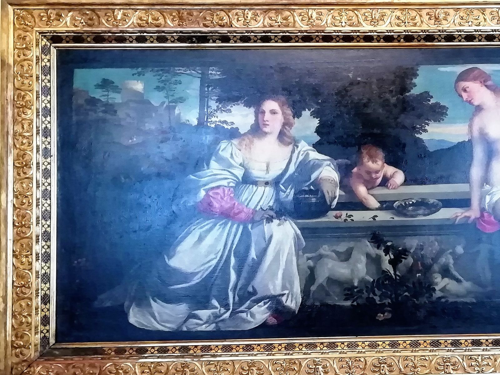 Картина Любовь небесная, любовь земная. Тициан