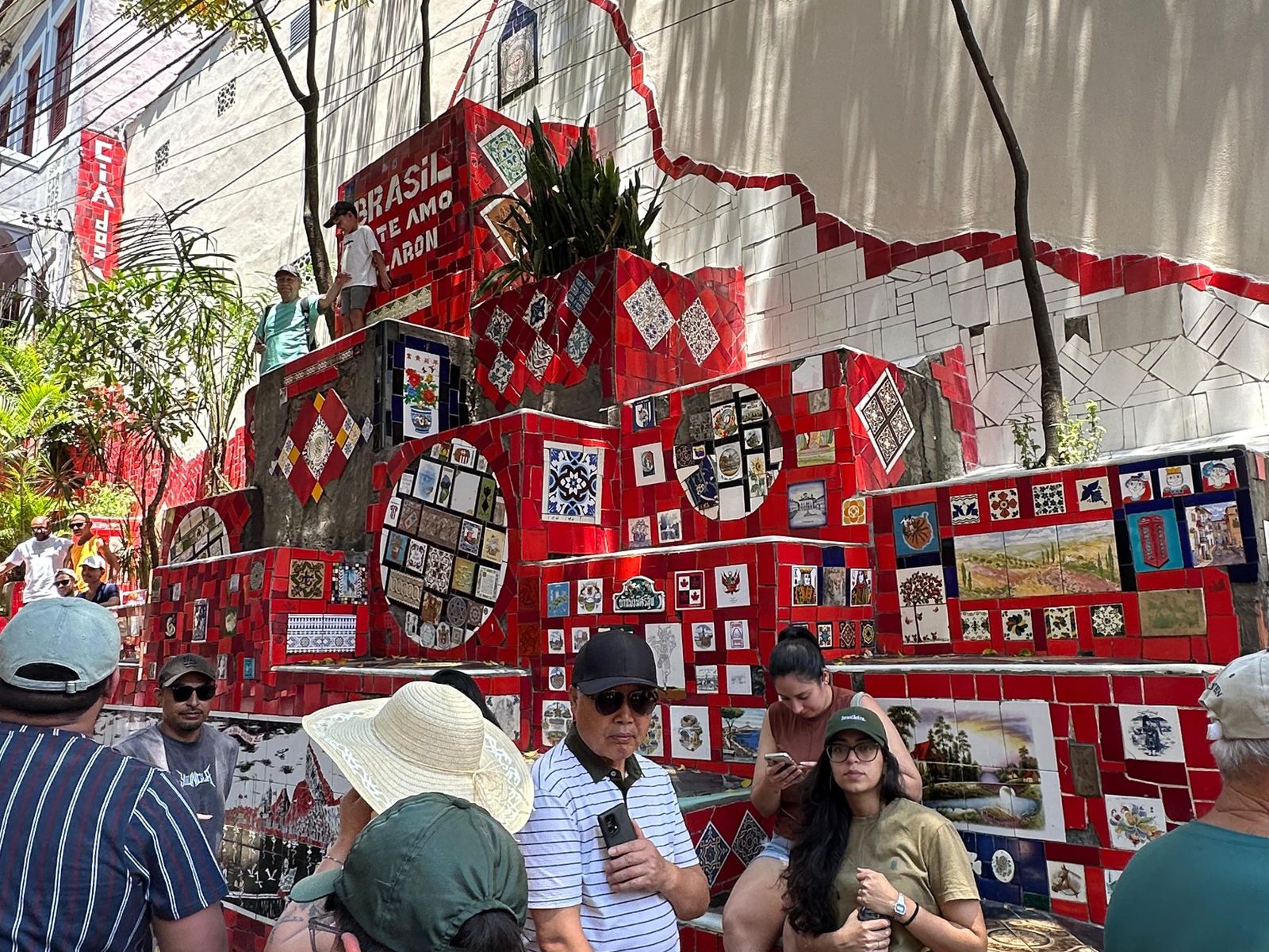 На экскурсии