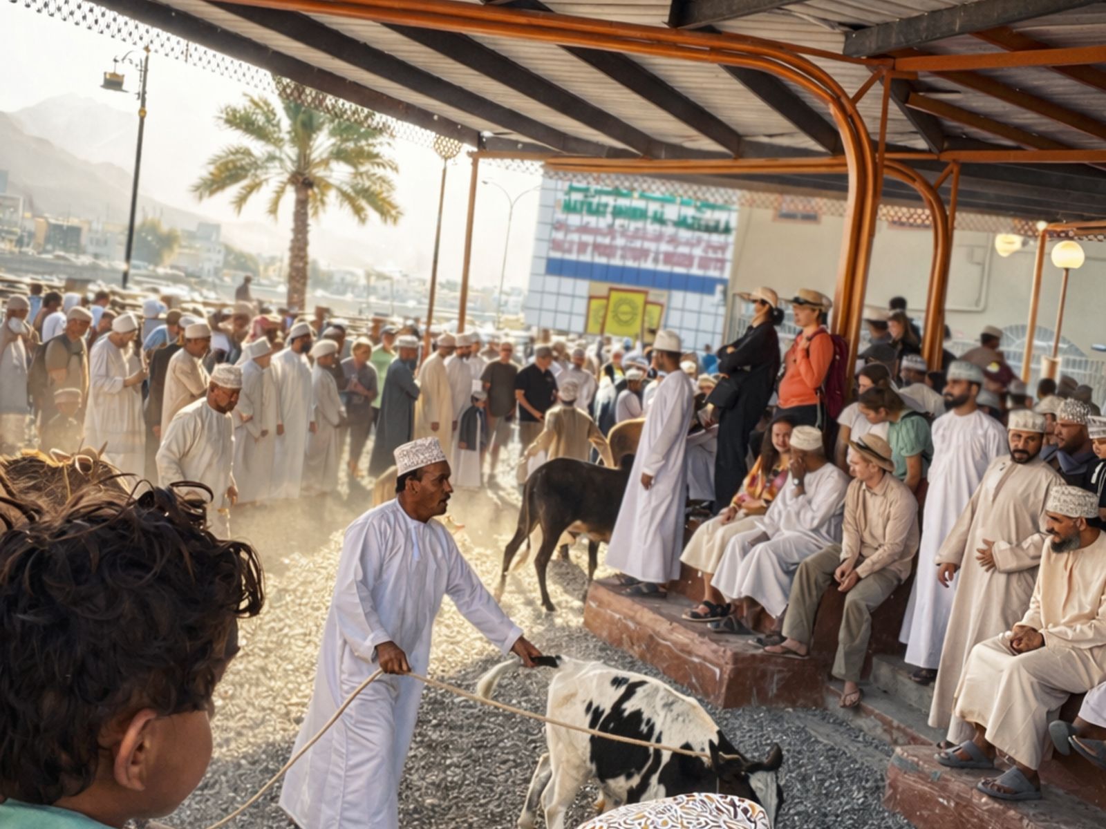 Скотный рынок Низвы