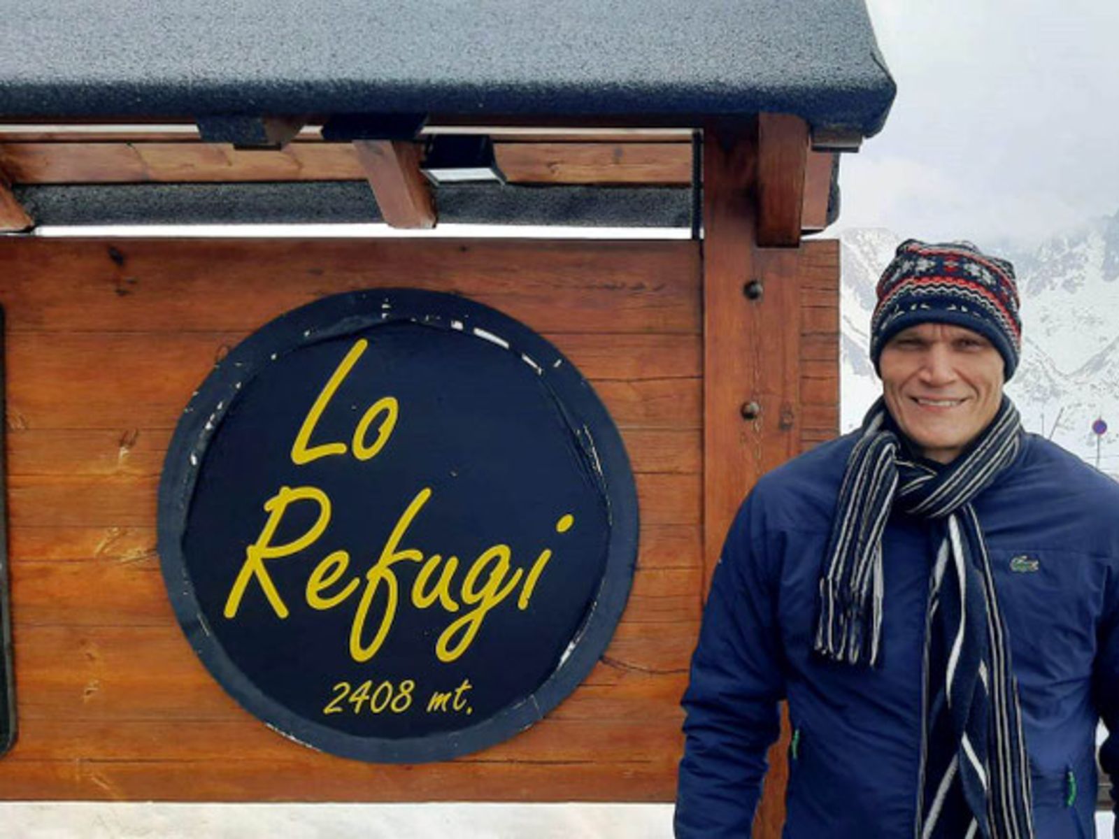 Горное убежище на перевале