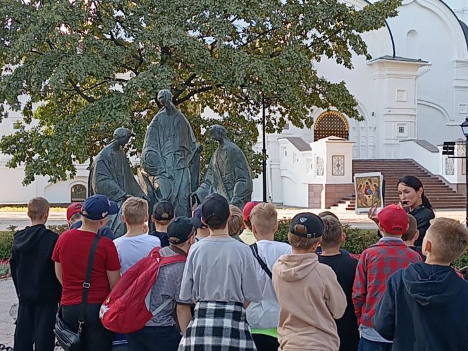 Единственный в мире памятник Святой Троице на территории Рубленной части города