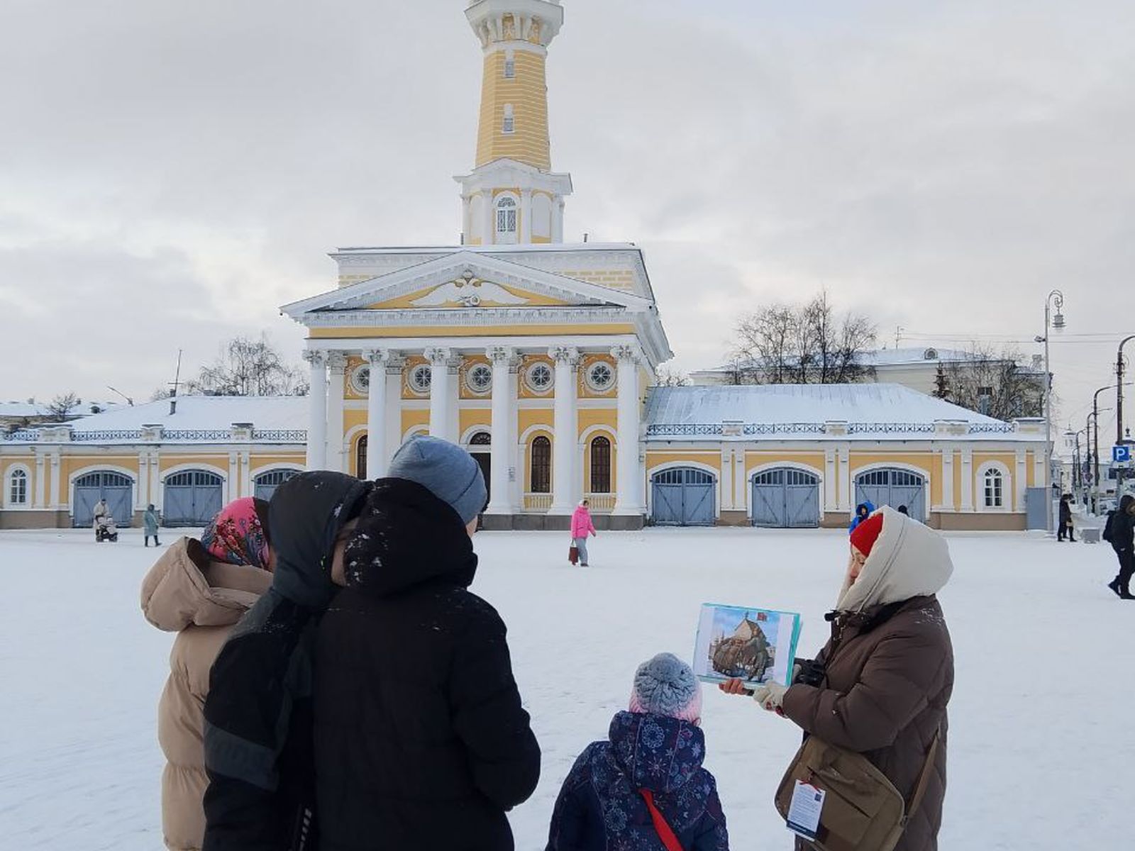 Экскурсия у Пожарной каланчи