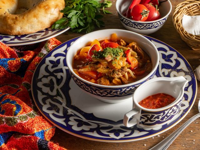 Мастер-класс по приготовлению лагмана по-узбекски в Самарканде