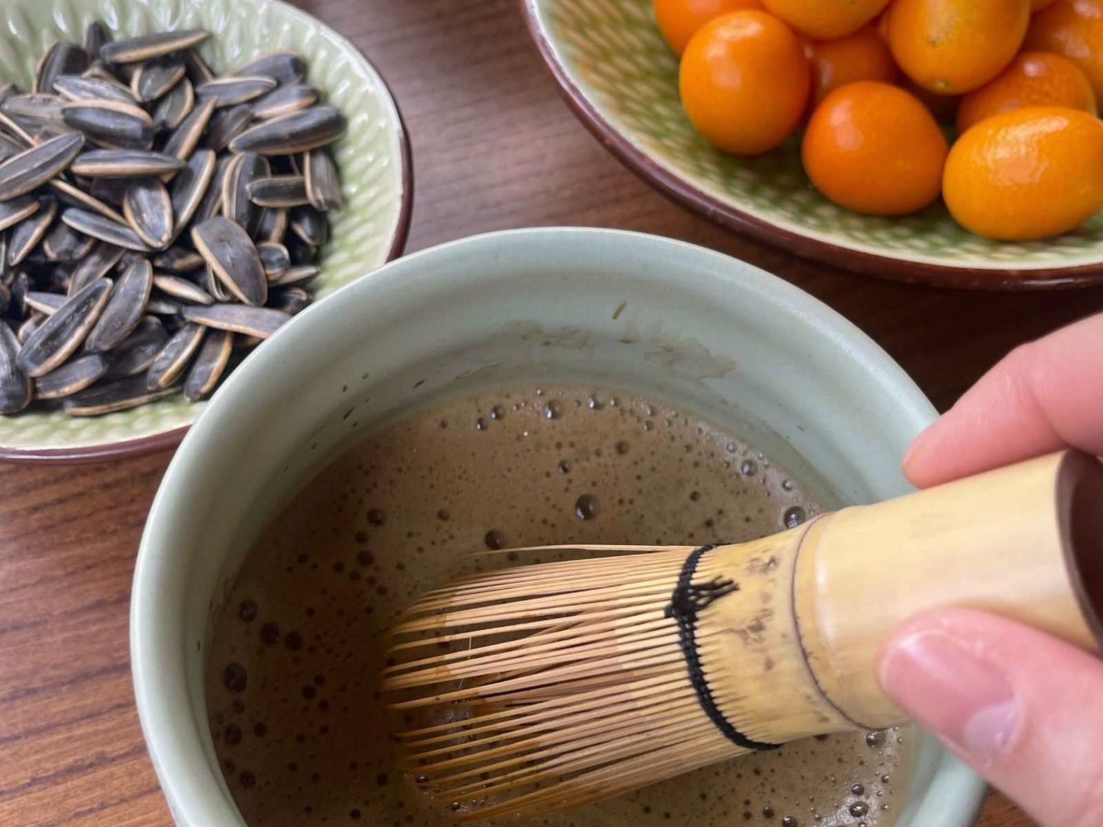 На чайной церемонии