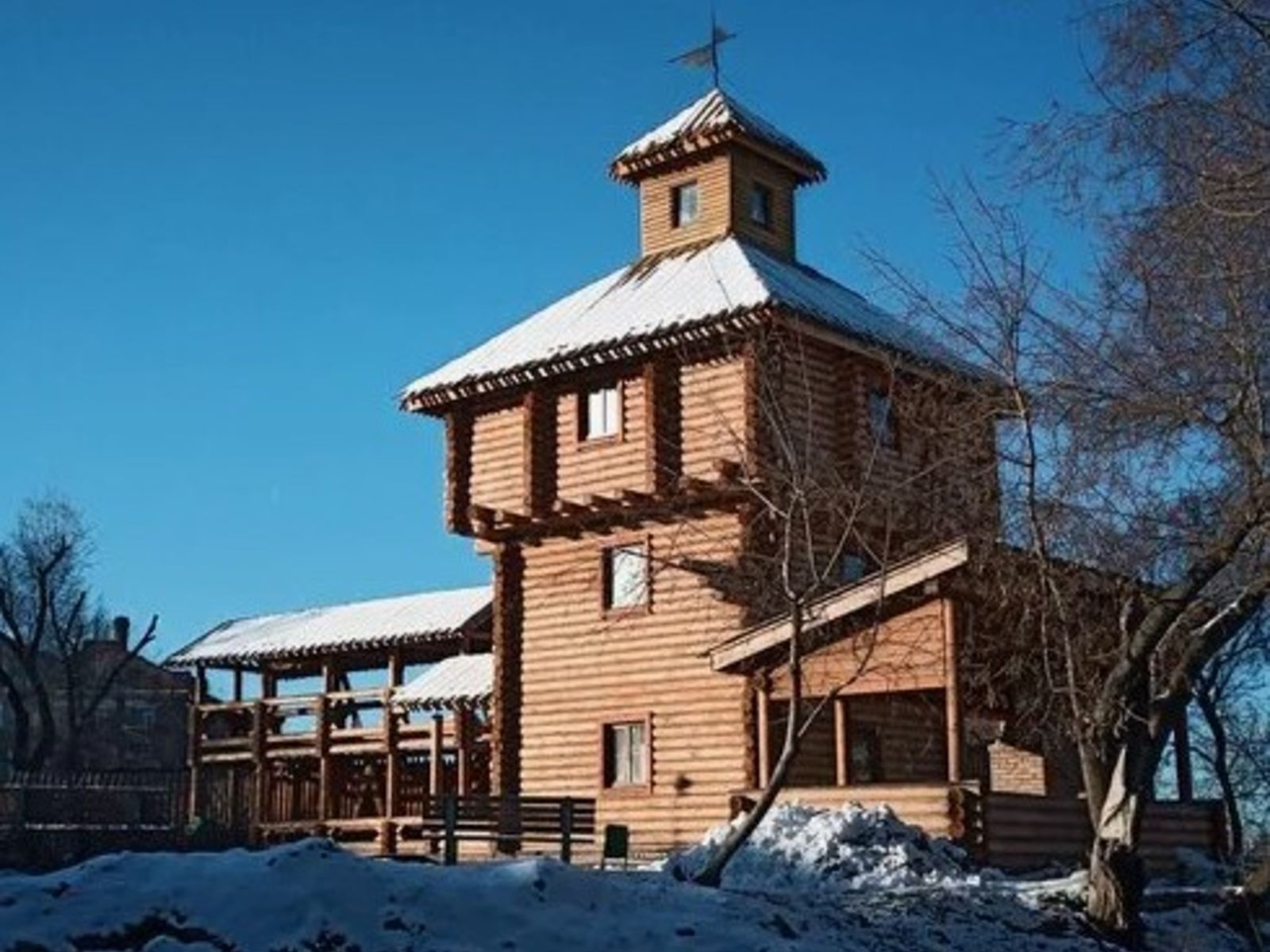 Деревянная башня «Крепость Самара»