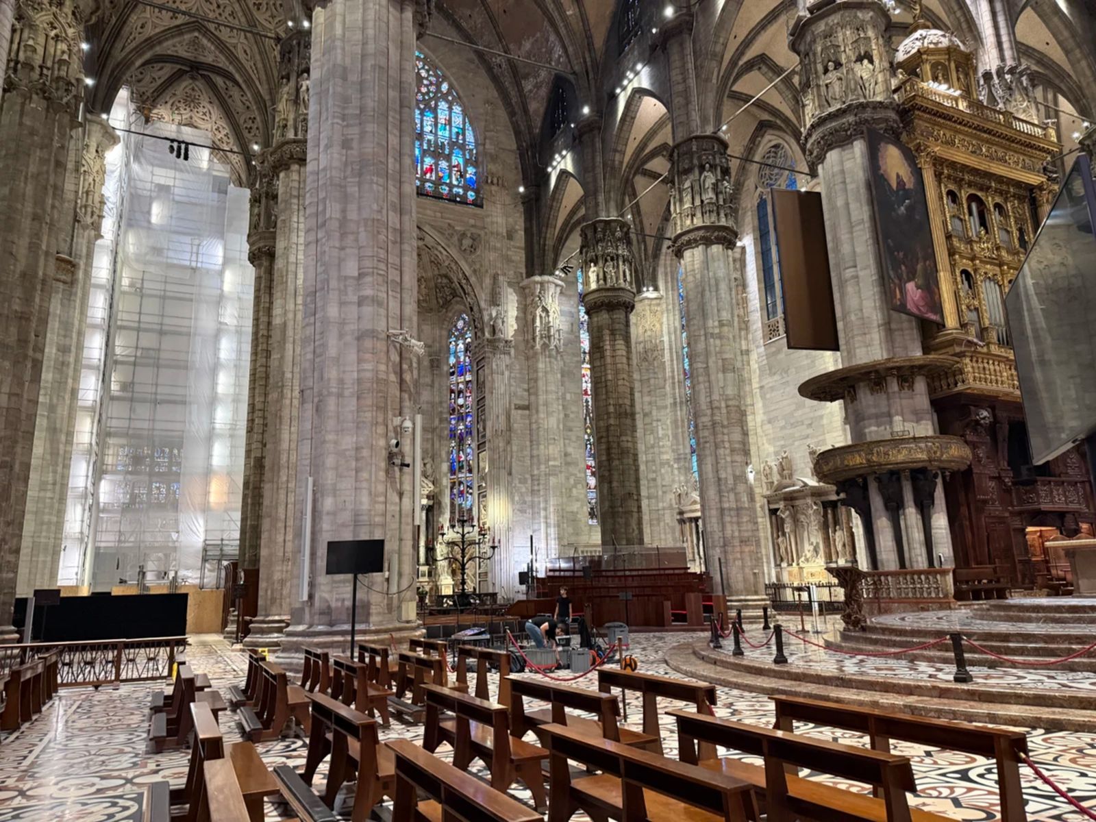 На экскурсии