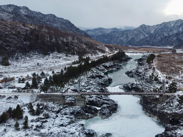 Индивидуальная обзорная экскурсия по Алтаю: Ороктойский мост