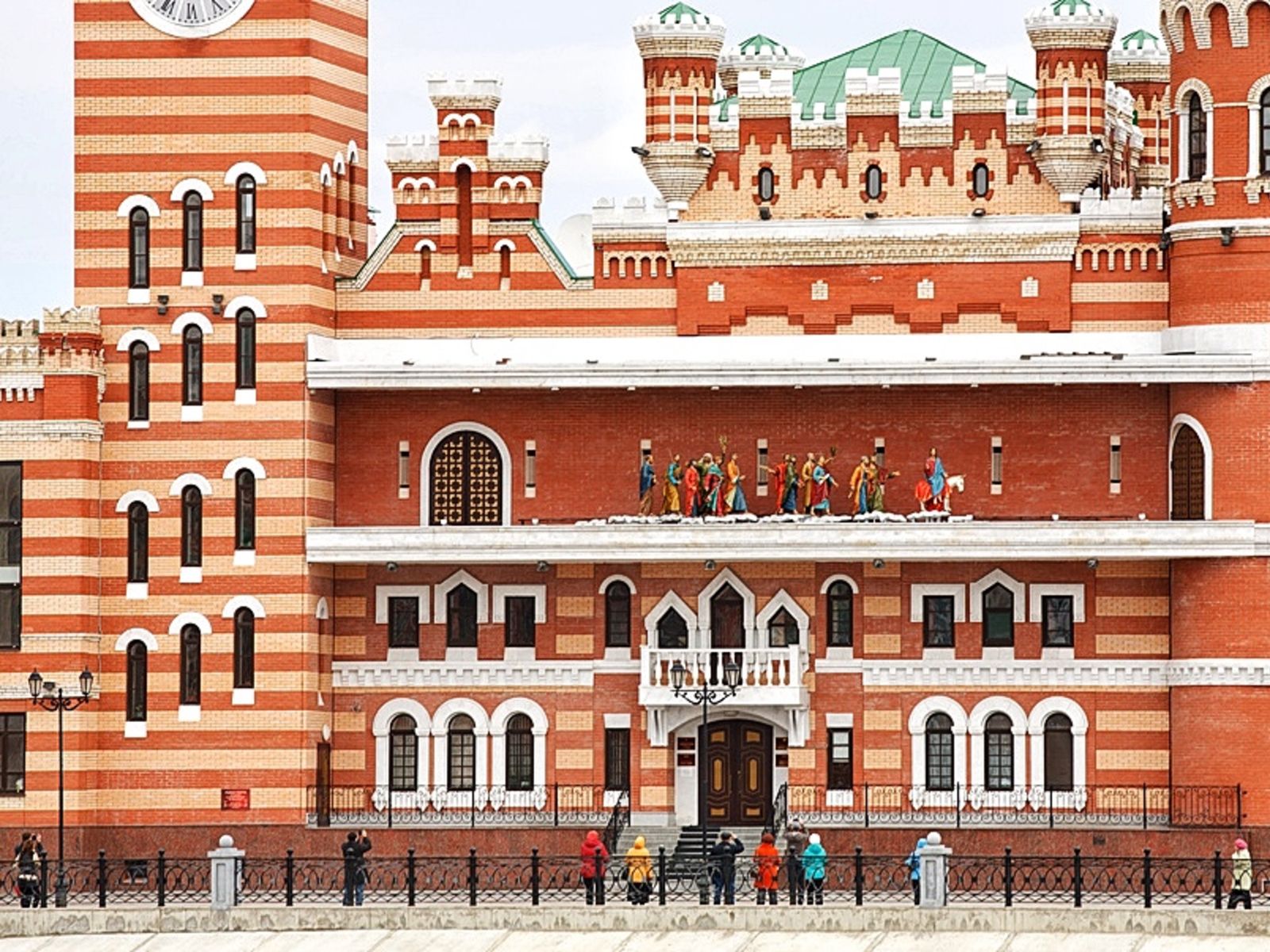 Динамическая скульптурная композиция "Вход Господень в Иерусалим"